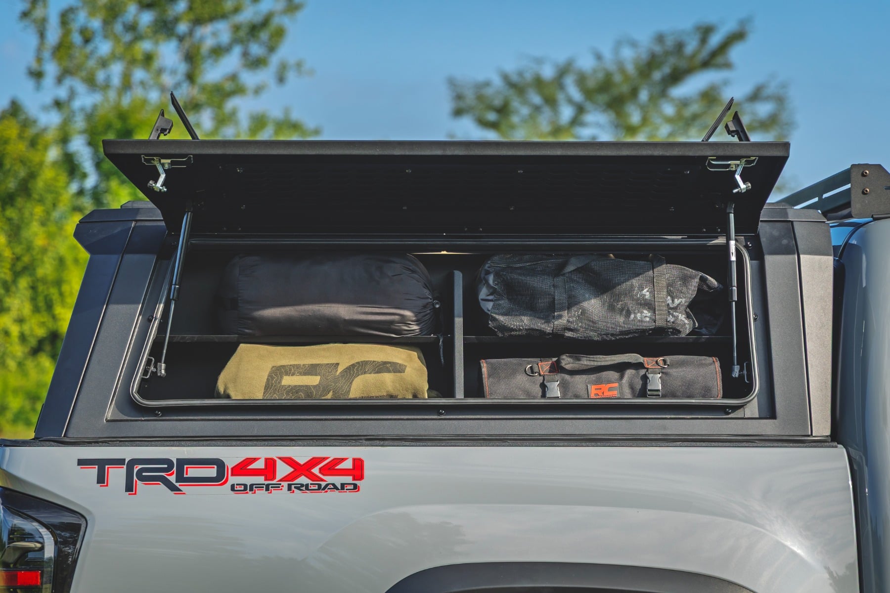 Rough Country Bed Cap Side Shelf Storage Bin Passengers Side Toyota Tacoma (16-23)