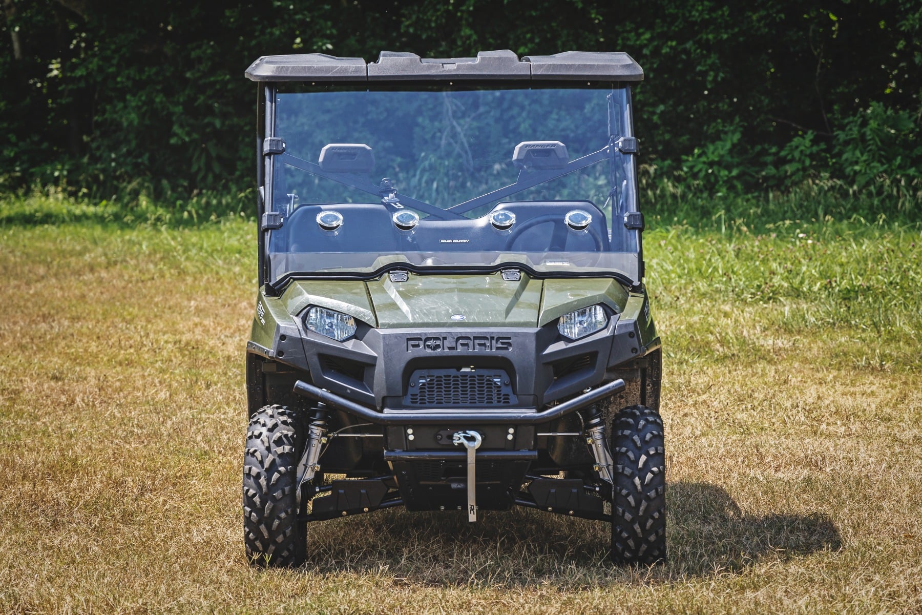 Rough Country Winch Mount Non-Pro Fit Cage Polaris Ranger 570 Crew