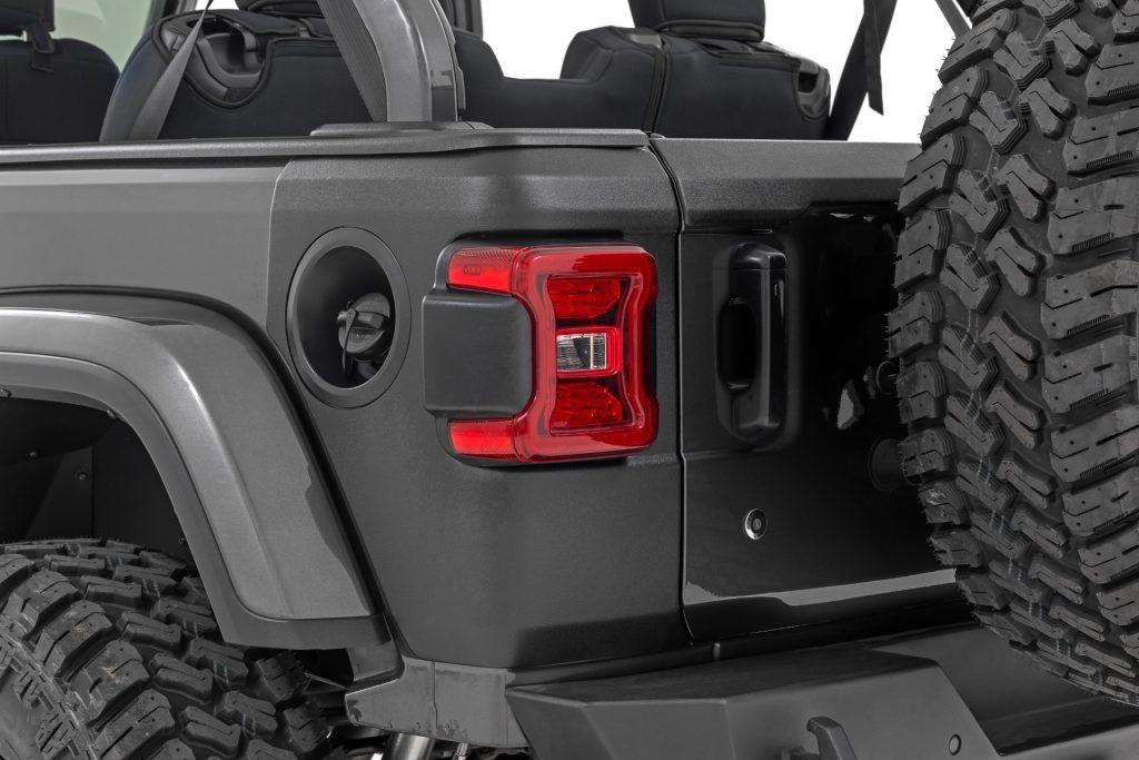 Rough Country Trail Cladding Rear Corners Jeep Wrangler JL/Wrangler Unlimited (18-26)