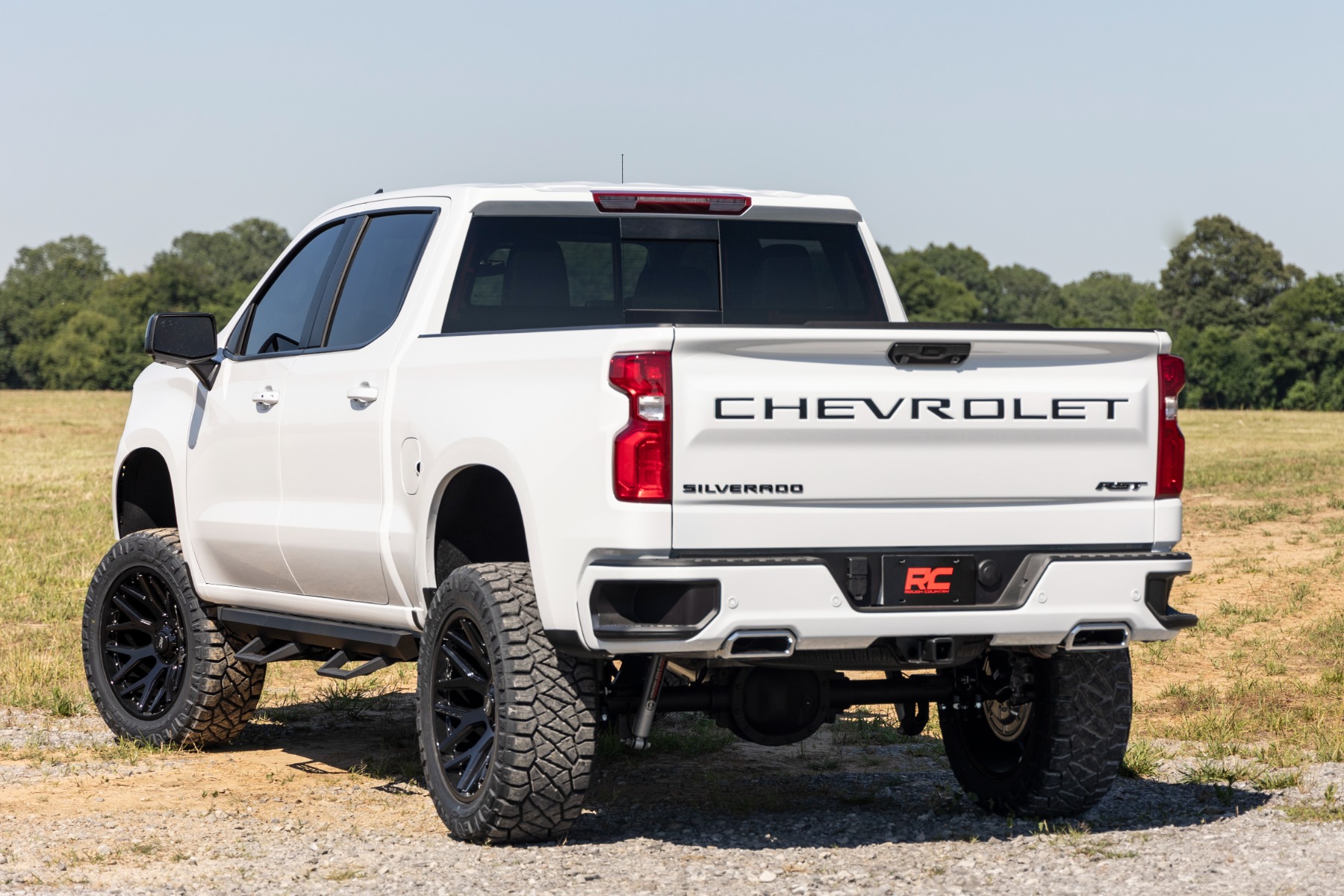 Rough Country 6 Inch Lift Kit Mono Leaf Rear Diesel Chevy Silverado 1500 2WD (25-26)