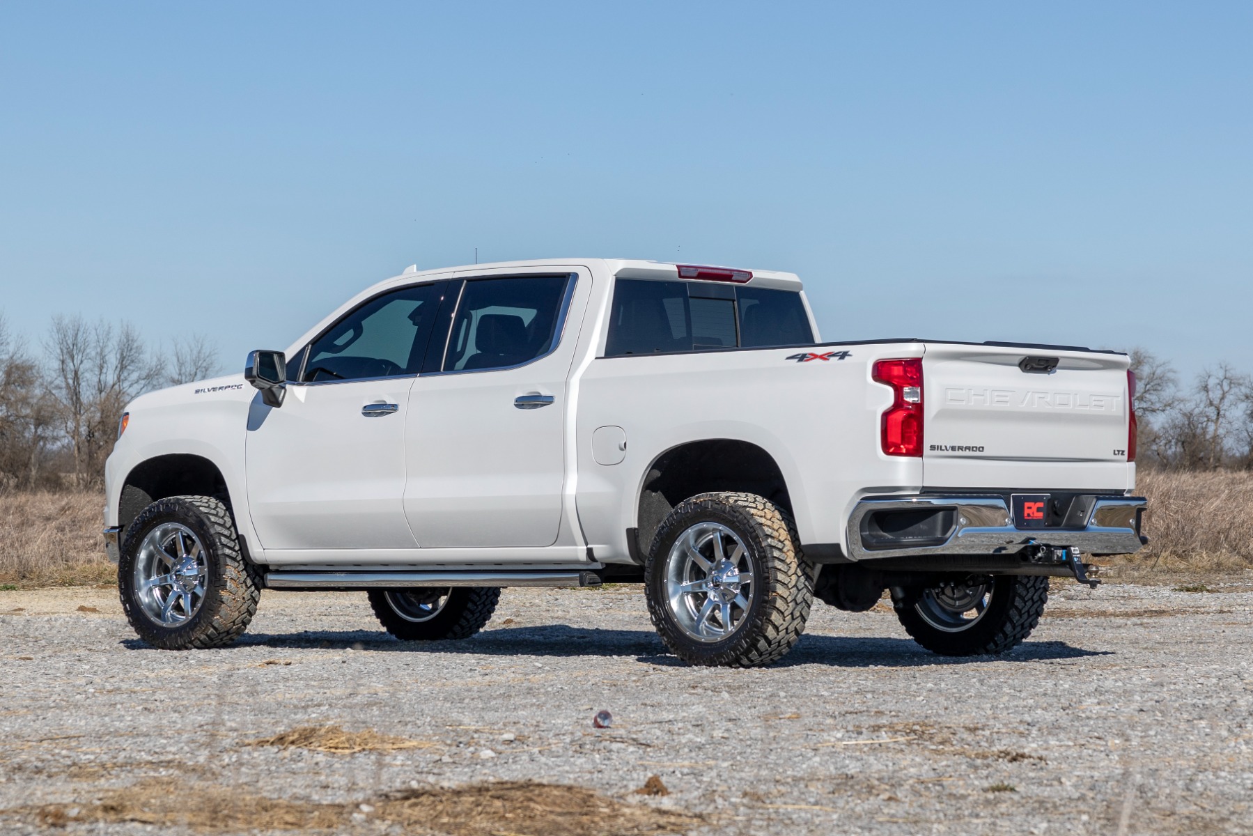 Rough Country 3.5 Inch Lift Kit M1 Rear Mono Leaf Chevy Silverado 1500 2WD/4WD (25-26)