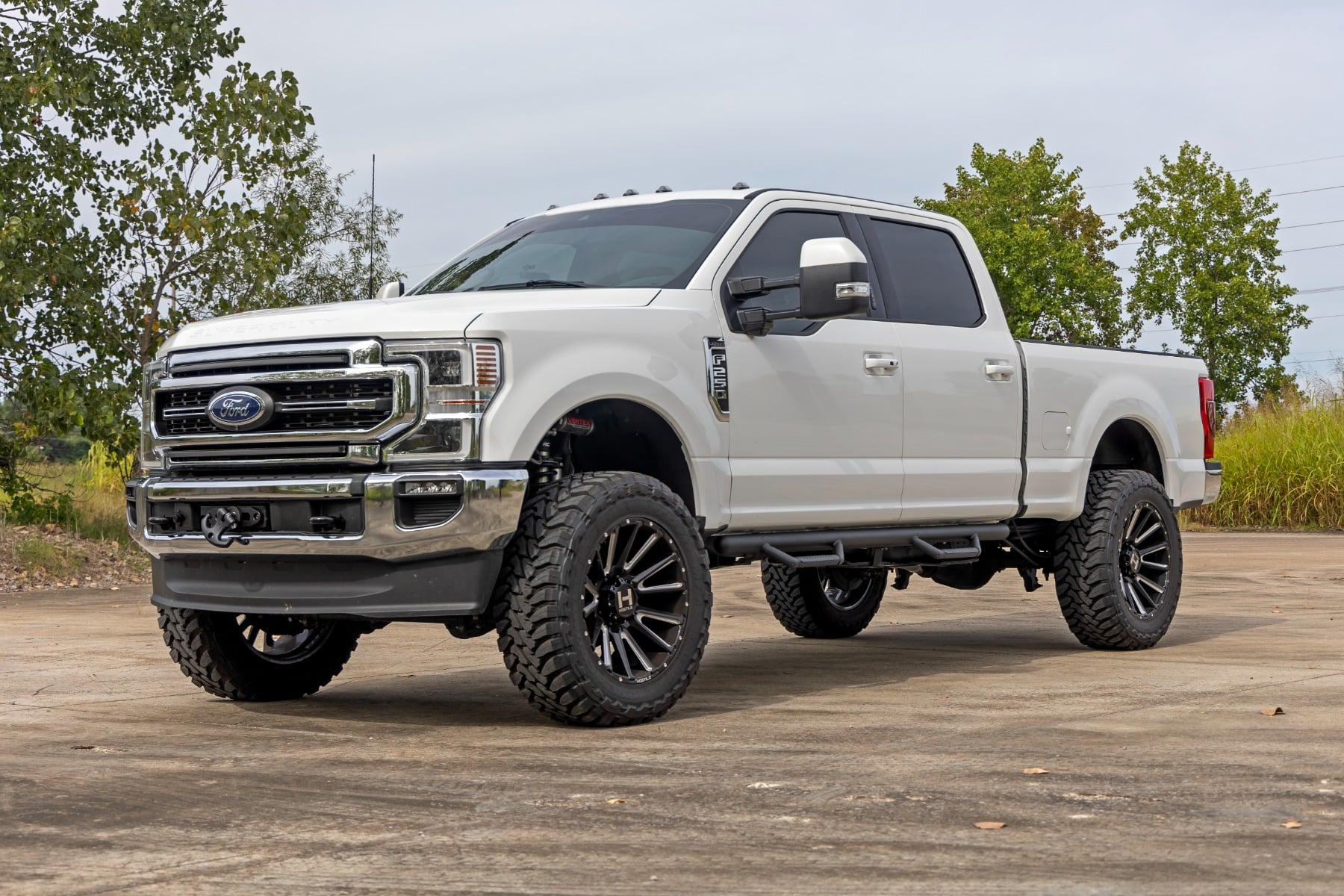 Rough Country 3 Inch Lift Kit Coilover Conversion Diesel Ford F-250 Super Duty (17-22)