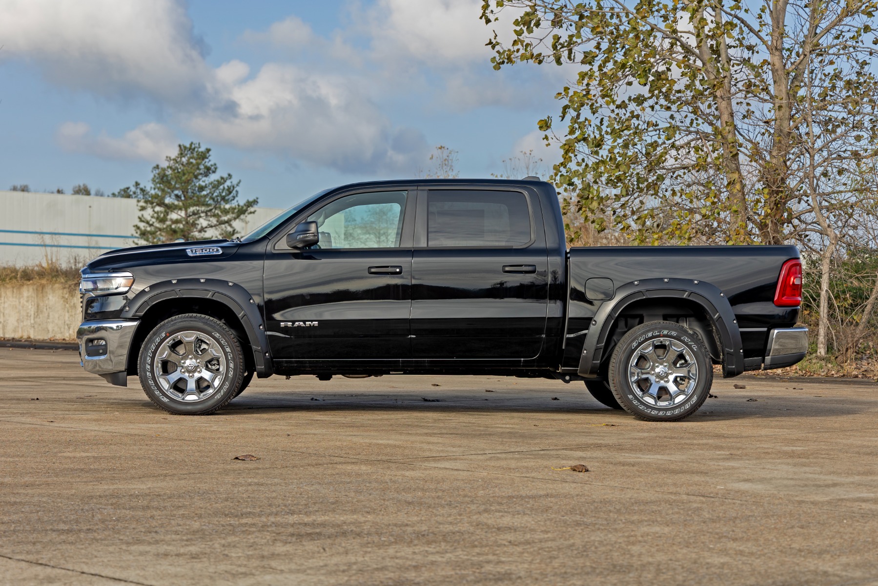 Rough Country Defender Fender Flares PAS Steel Storm Ram 1500 2WD/4WD (2025-2026)