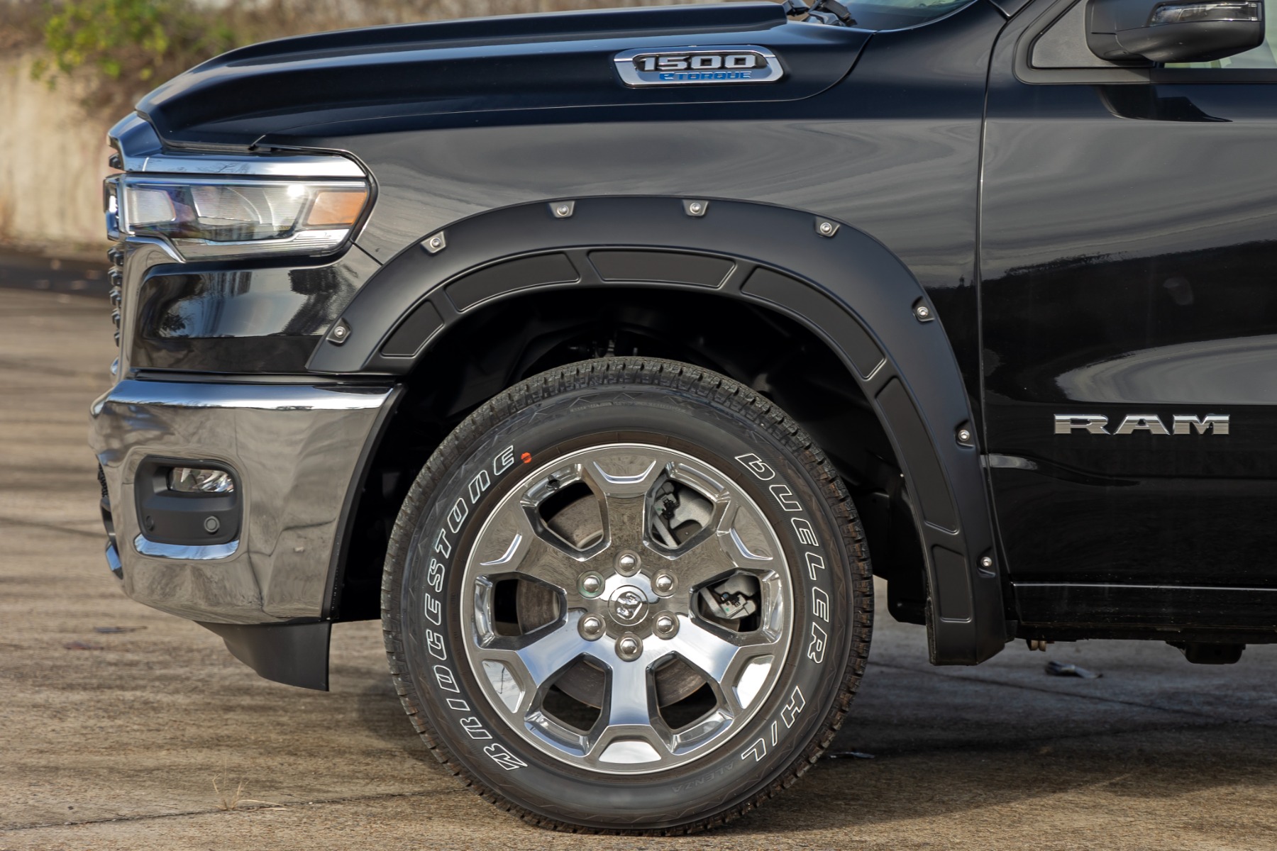 Rough Country Defender Fender Flares PCG Forged Blue Ram 1500 2WD/4WD (2025-2026)