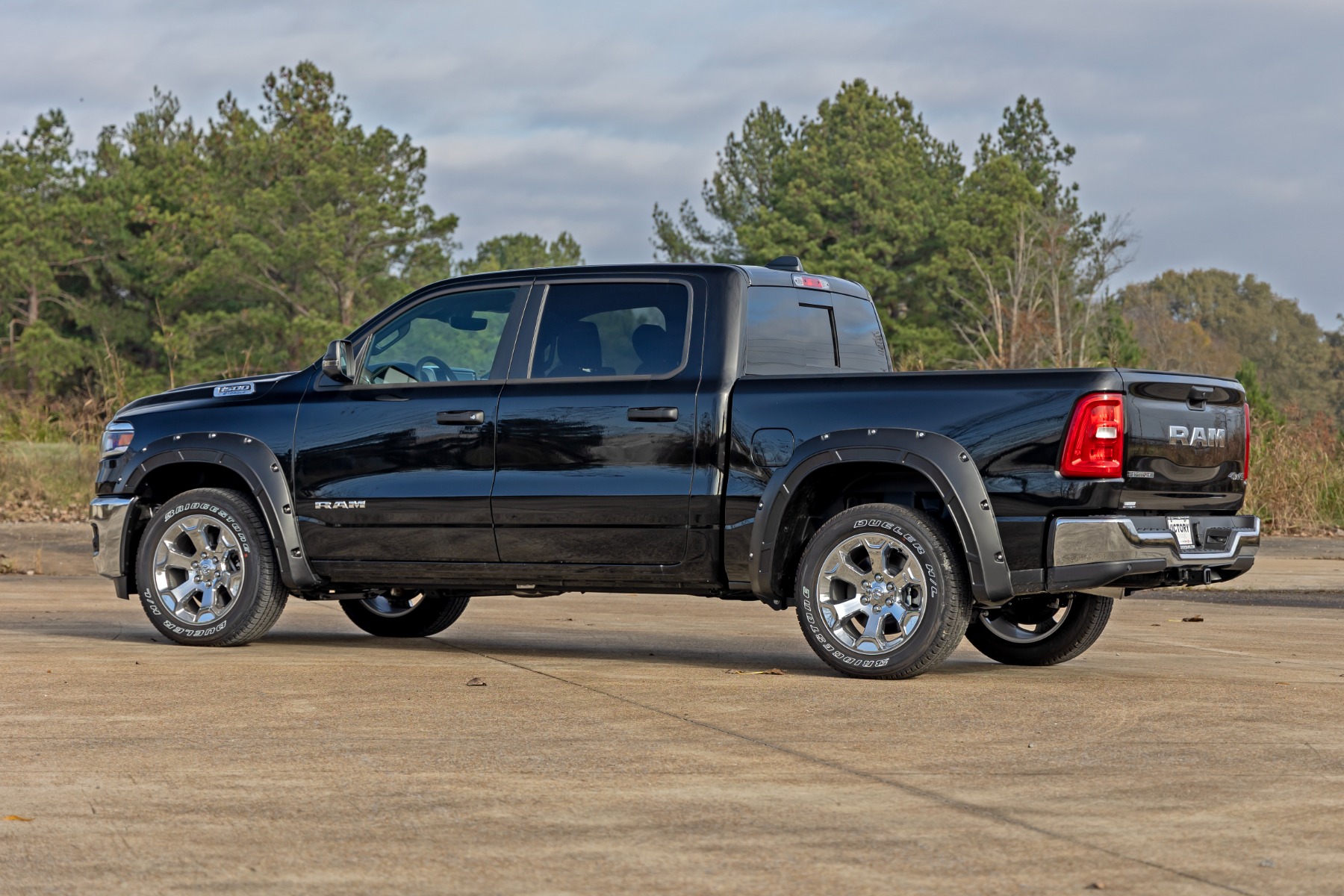 Rough Country Defender Fender Flares PCG Forged Blue Ram 1500 2WD/4WD (2025-2026)