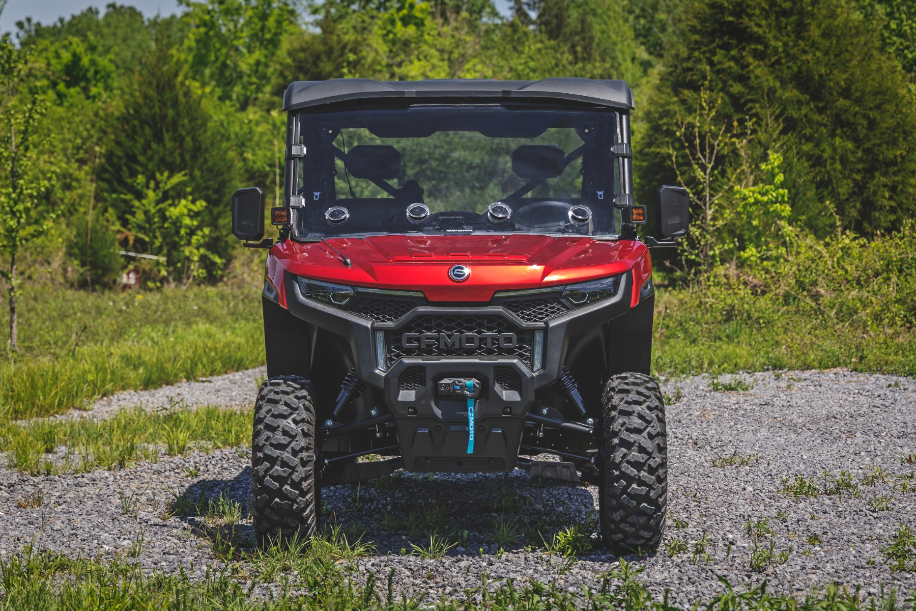 Rough Country Vented Full Windshield Scratch Resistant CFMOTO UFORCE U10 Pro
