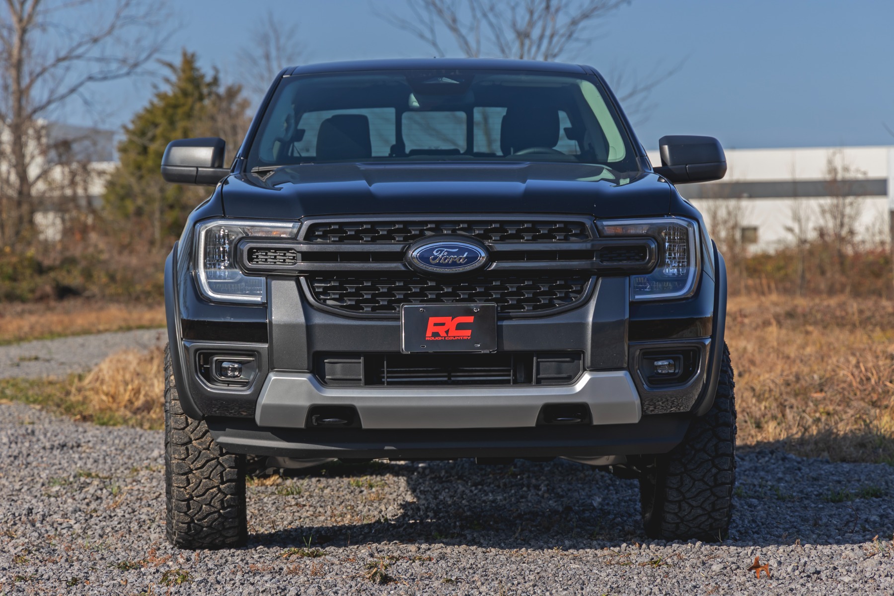 Rough Country Sport Fender Flares G1 Absolute Black Ford Ranger 2WD/4WD (2024-2026)