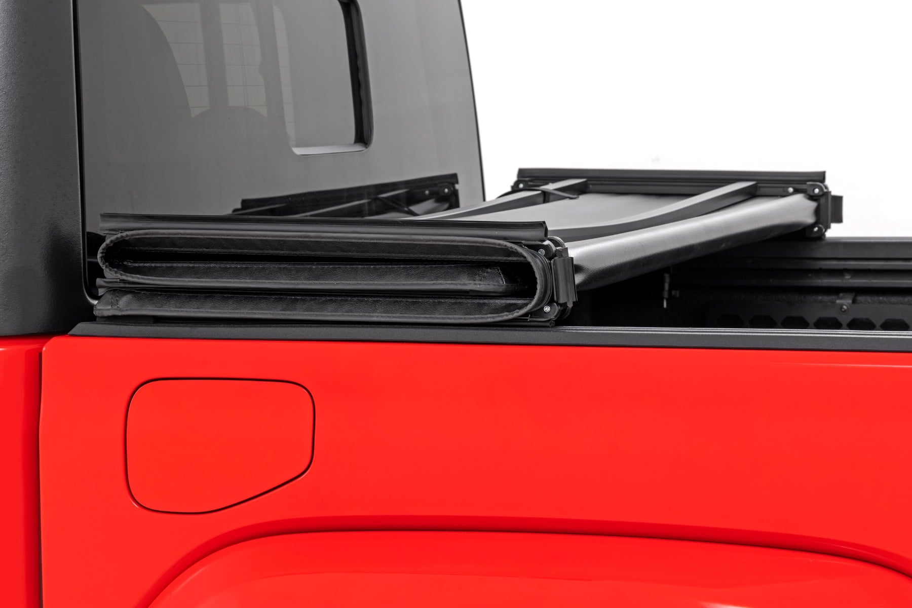 Rough Country Soft Tri-Fold Bed Cover 5β² Bed Jeep Gladiator JT 4WD (2020-2026)