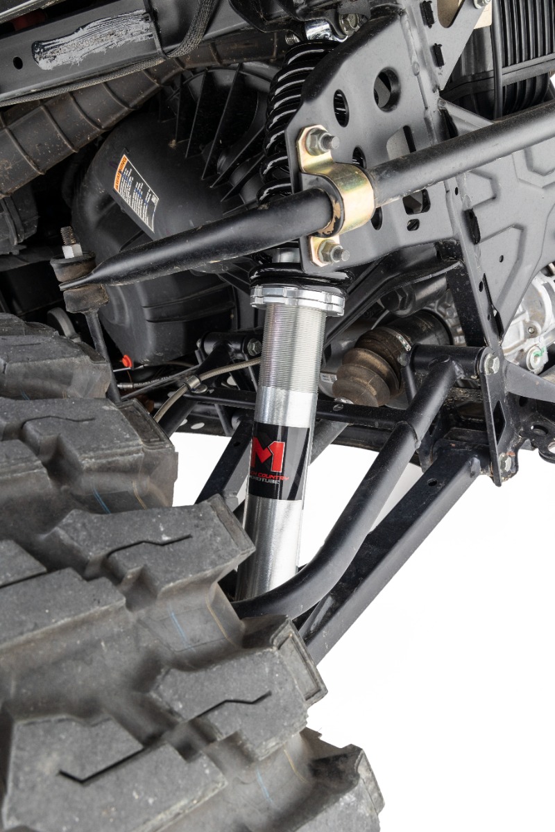 Rough Country M1 Rear Coil Over Shocks Ride Height Adjust Polaris Ranger 1000/Ranger XP 900/1000