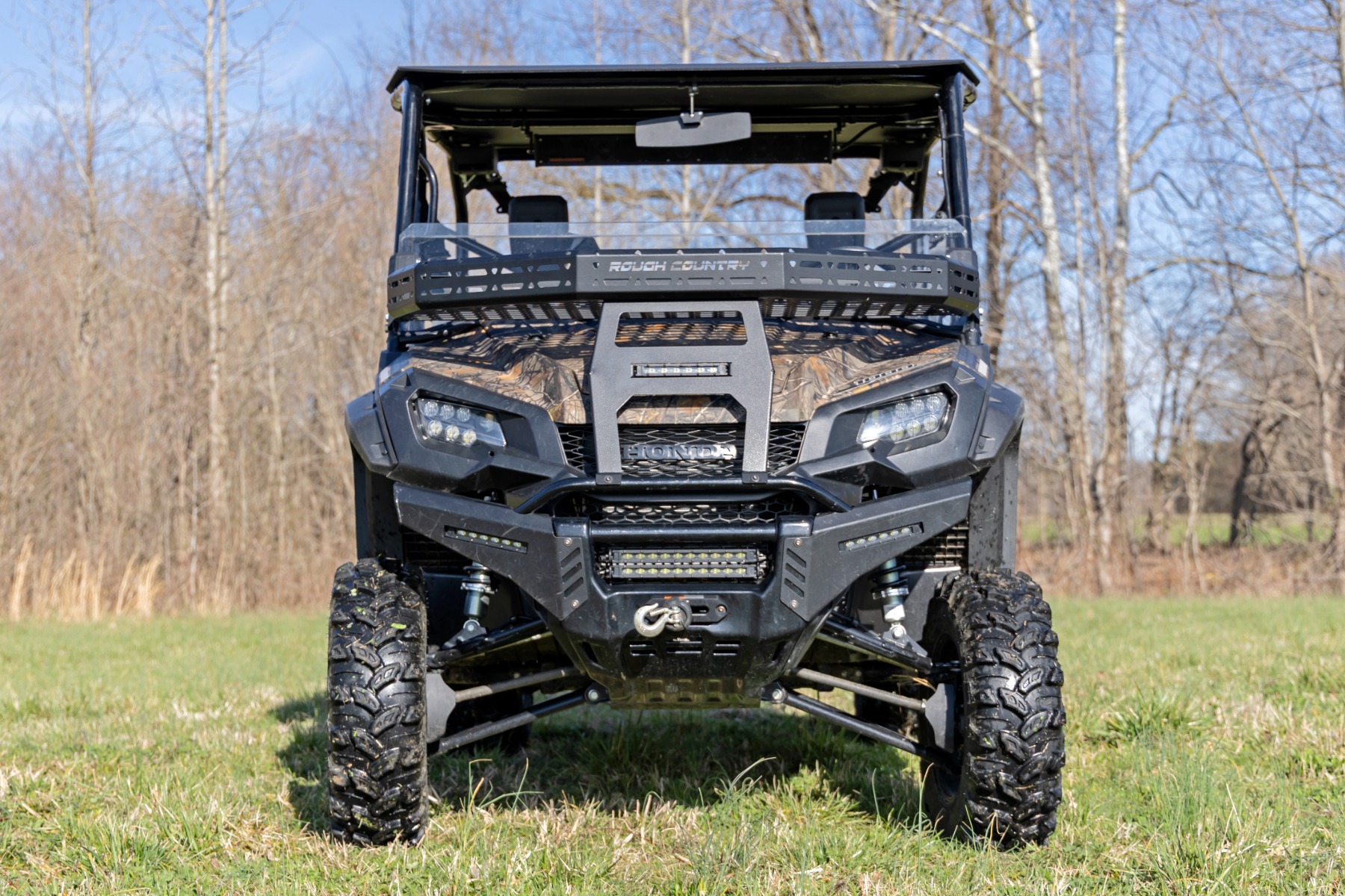 Rough Country Winch Mount RS4500S Honda Pioneer 1000
