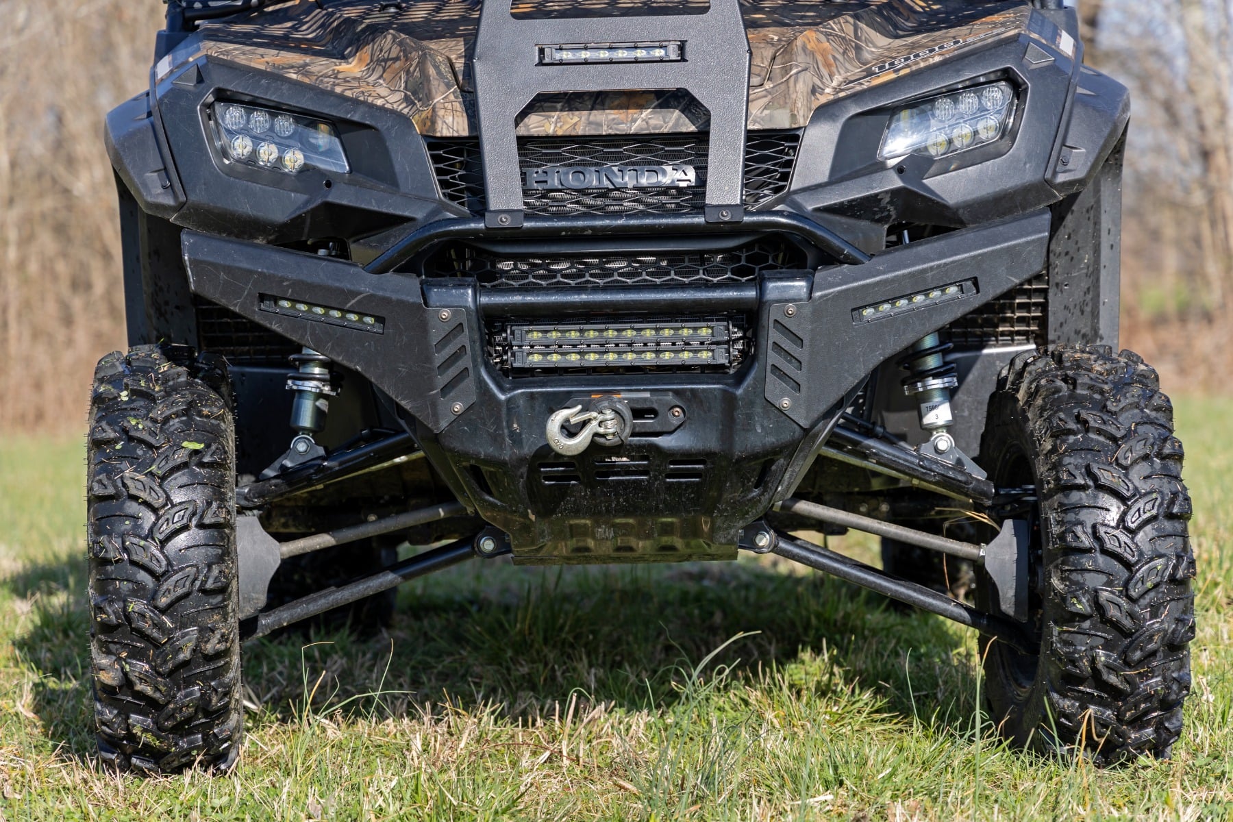Rough Country Winch Mount RS4500S Honda Pioneer 1000