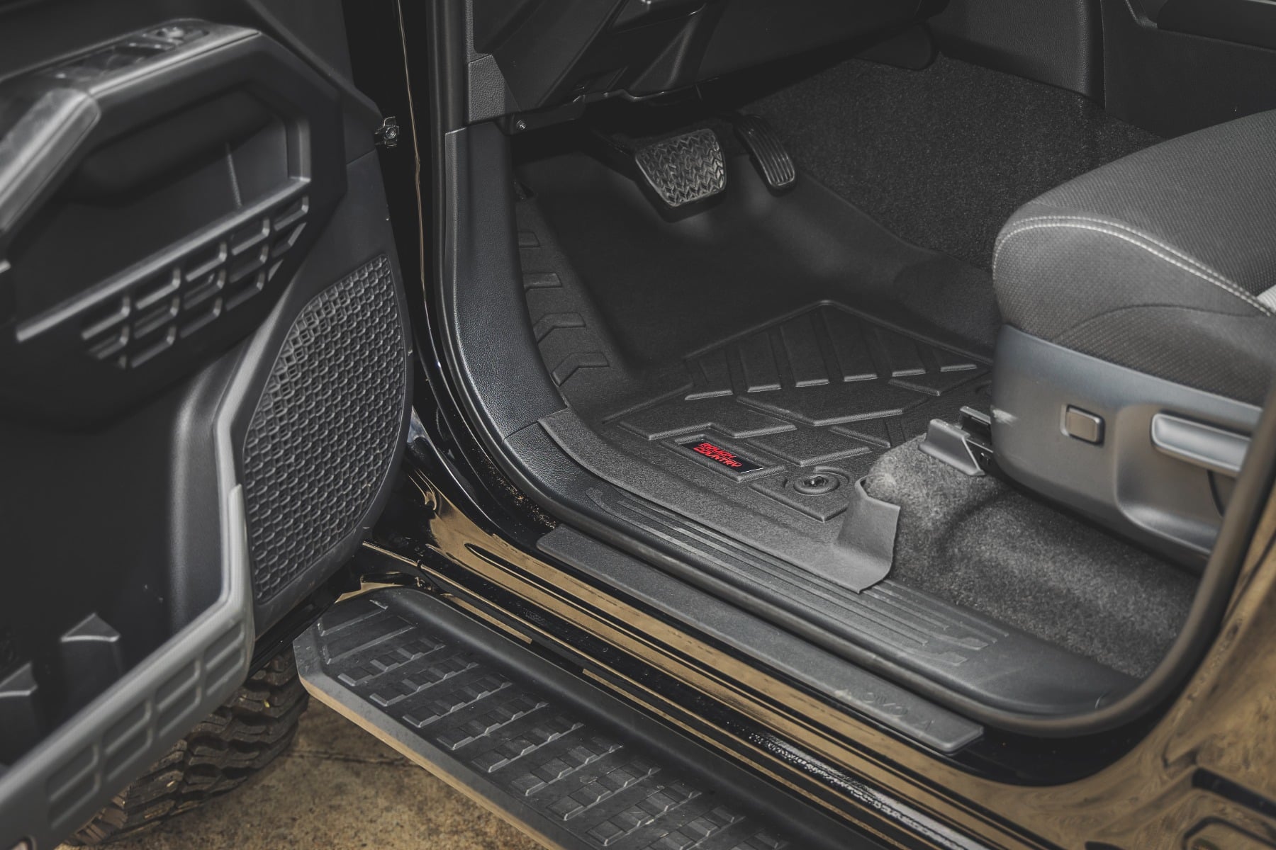 Rough Country Sure-Fit Floor Mats Front & Rear & Cargo Mat Toyota 4Runner (25-26)