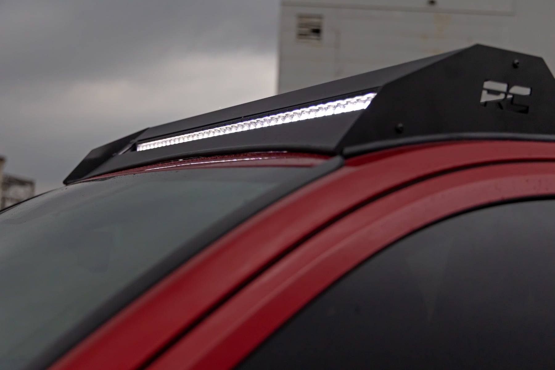 Rough Country Roof Rack 40β³ Black LED Toyota Tacoma 2WD/4WD (2024-2026)