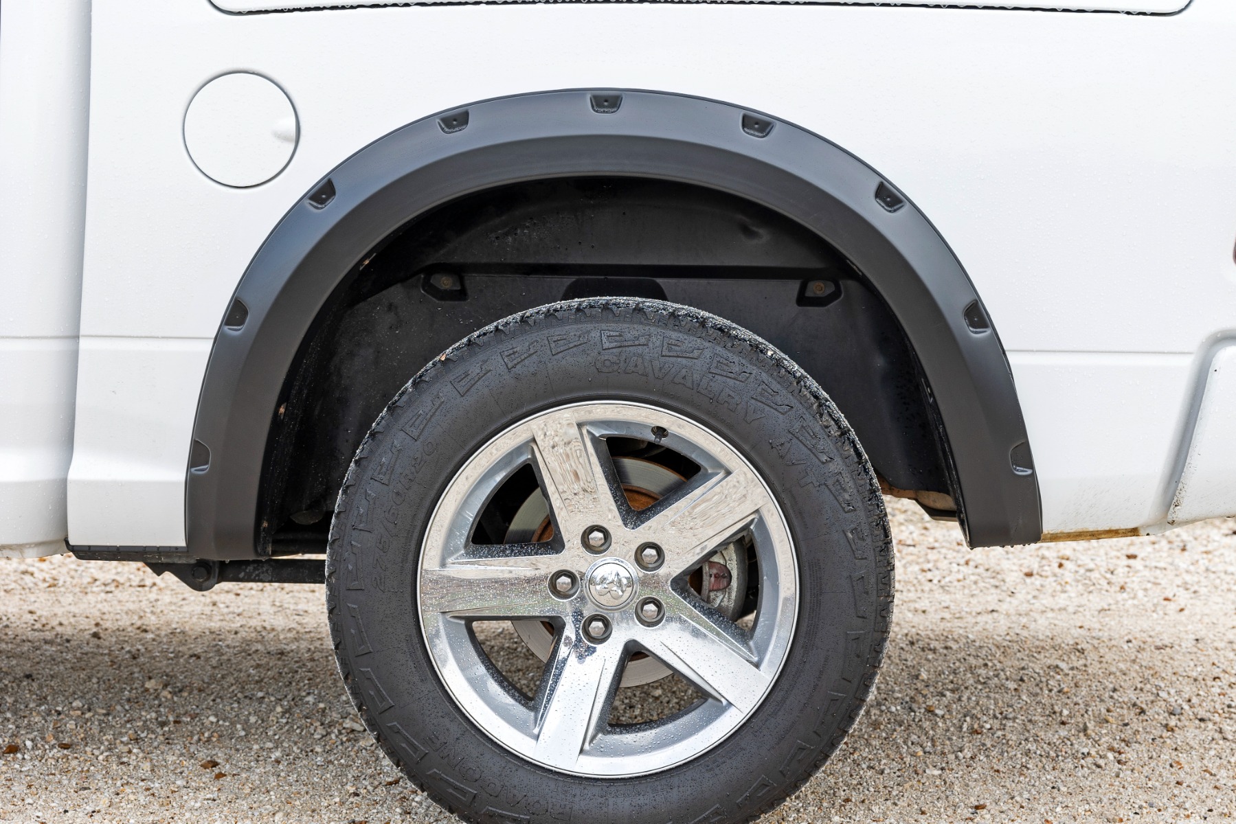 Rough Country Pocket Fender Flares PRV Delmonico Red Ram 1500 2WD/4WD (2009-2018 & Classic)