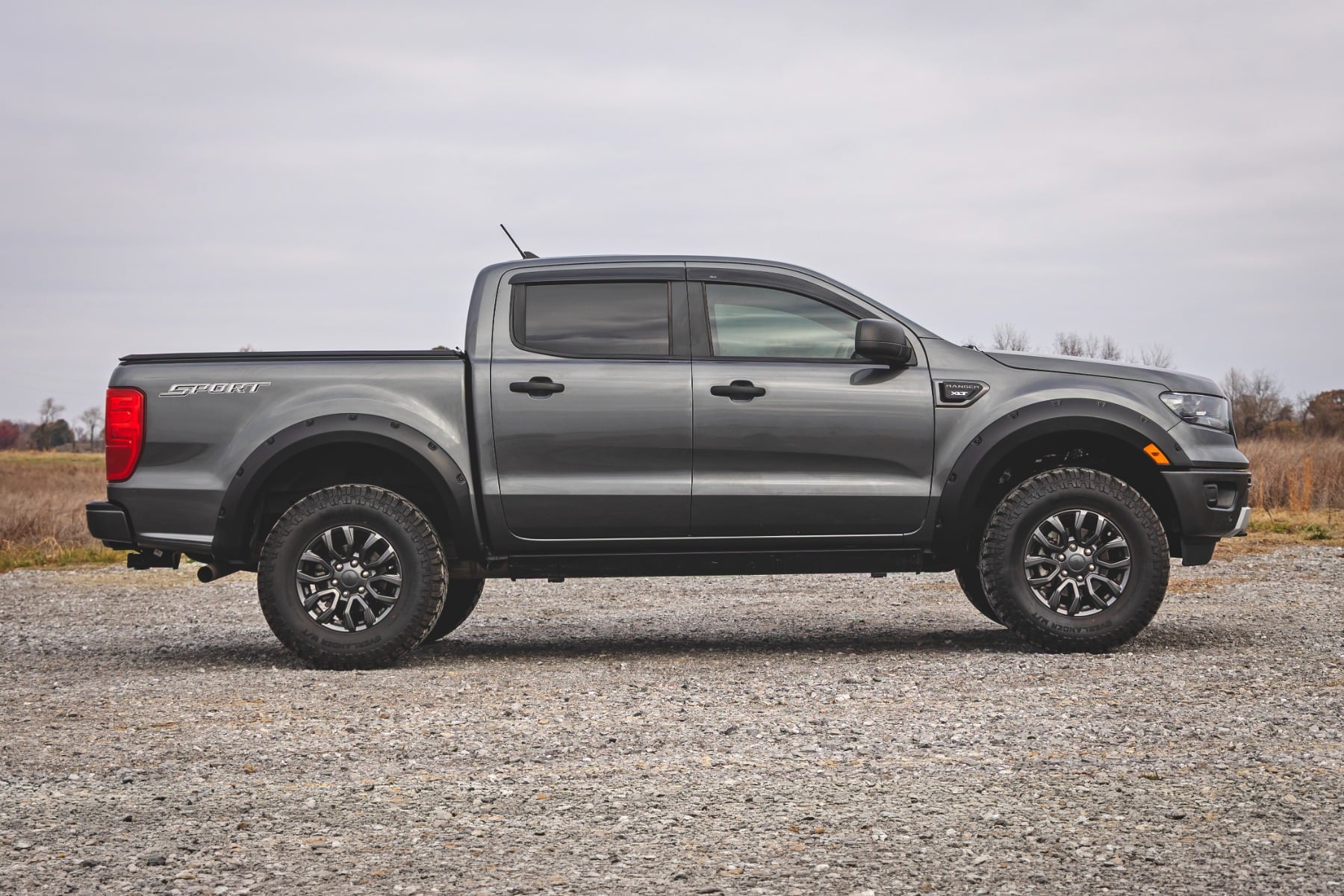 Rough Country Pocket Fender Flares 5β² Bed Ford Ranger 2WD/4WD (2019-2023)