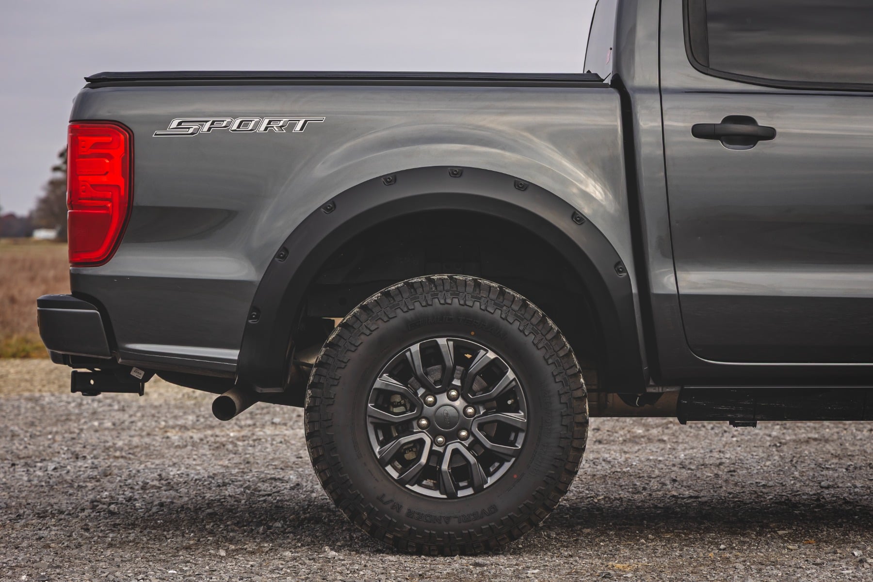 Rough Country Pocket Fender Flares 5β² Bed Ford Ranger 2WD/4WD (2019-2023)