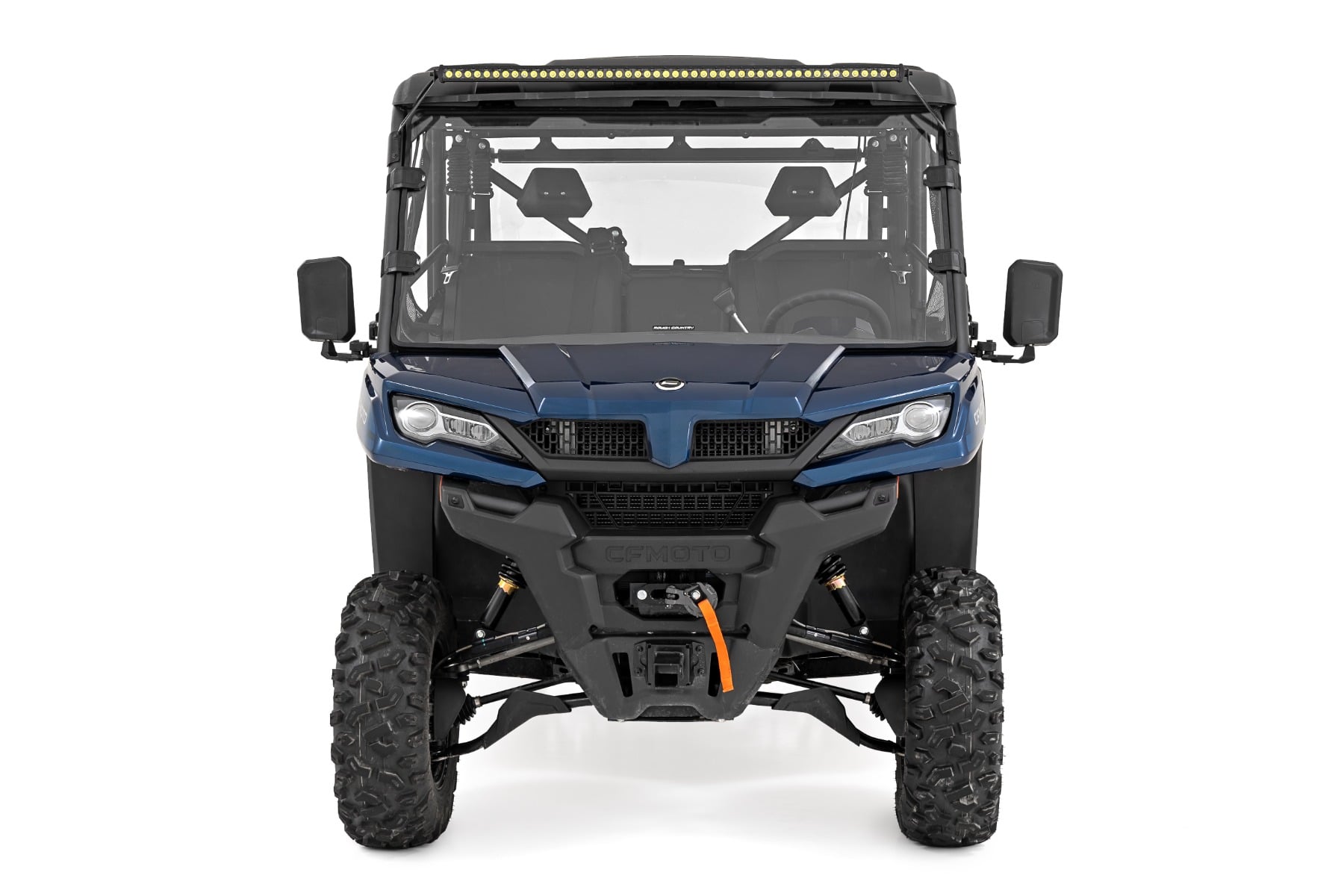 Rough Country LED Light Kit Front Mount 50β³ Spectrum Series Single Row CFMOTO UFORCE 1000