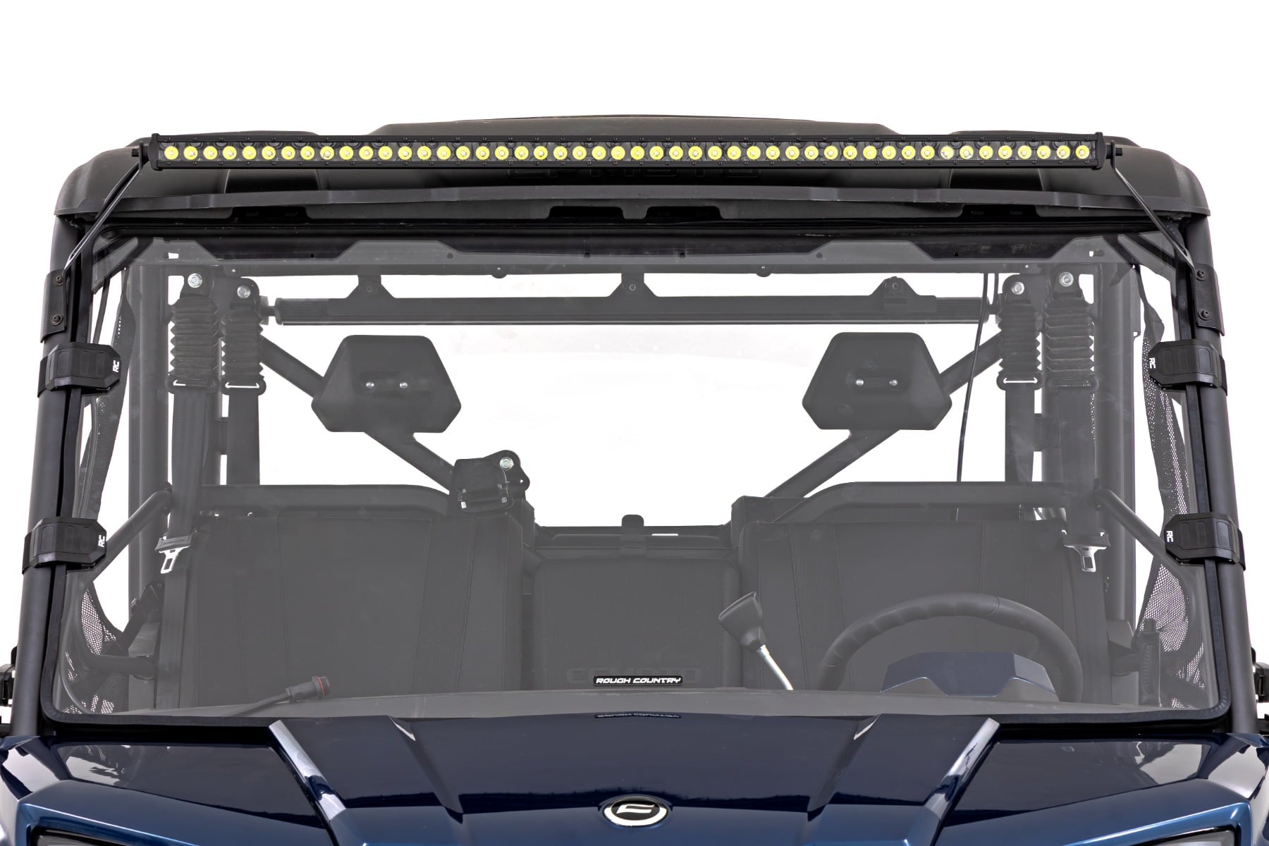 Rough Country LED Light Kit Front Mount 50β³ Spectrum Series Single Row CFMOTO UFORCE 1000
