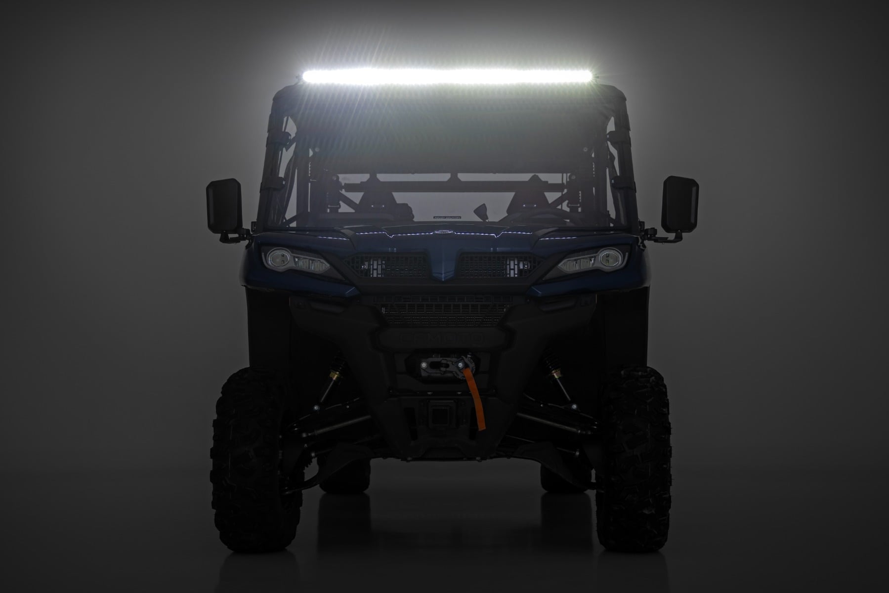 Rough Country LED Light Kit Front Mount 50β³ Spectrum Series Single Row CFMOTO UFORCE 1000