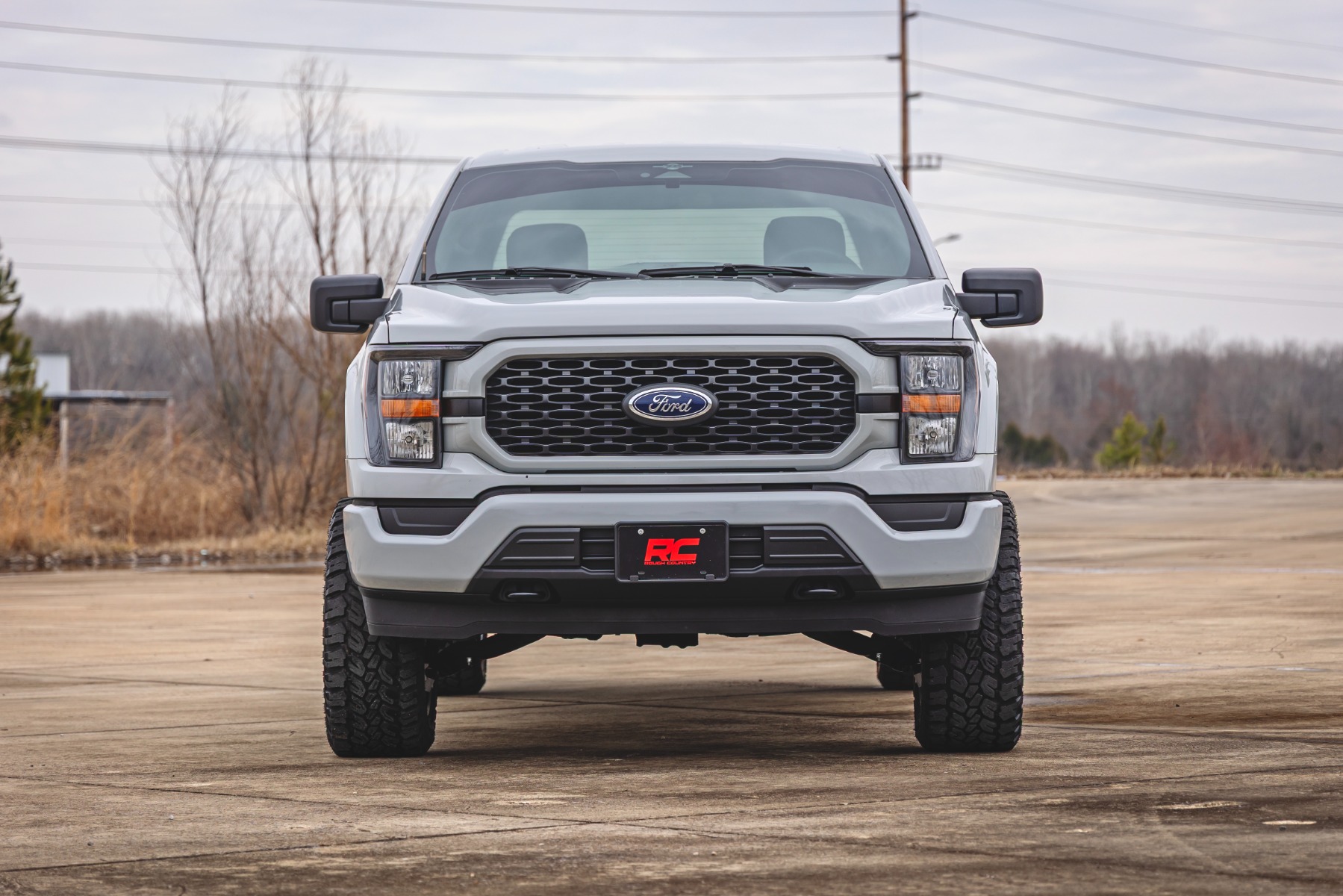 Rough Country 4 inch Lift Kit Forged UCA M1/M1 No Cut Ford F-150 4WD (2021-2026)