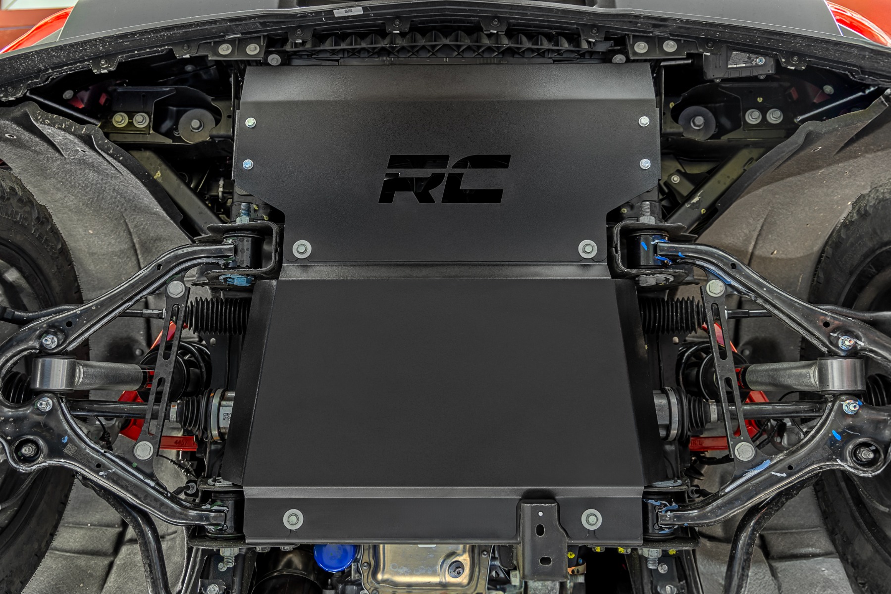 Rough Country Skid Plate Kit Chevy Silverado 1500 4WD (2019-2026)