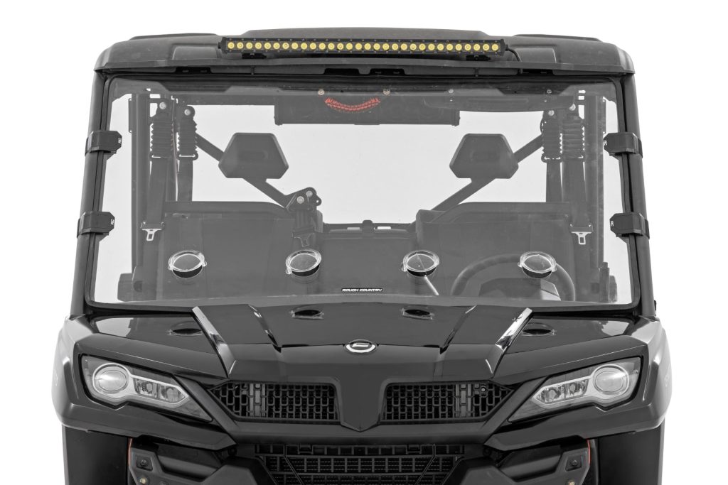 Rough Country Vented Full Windshield Scratch Resistant CFMOTO UFORCE 1000