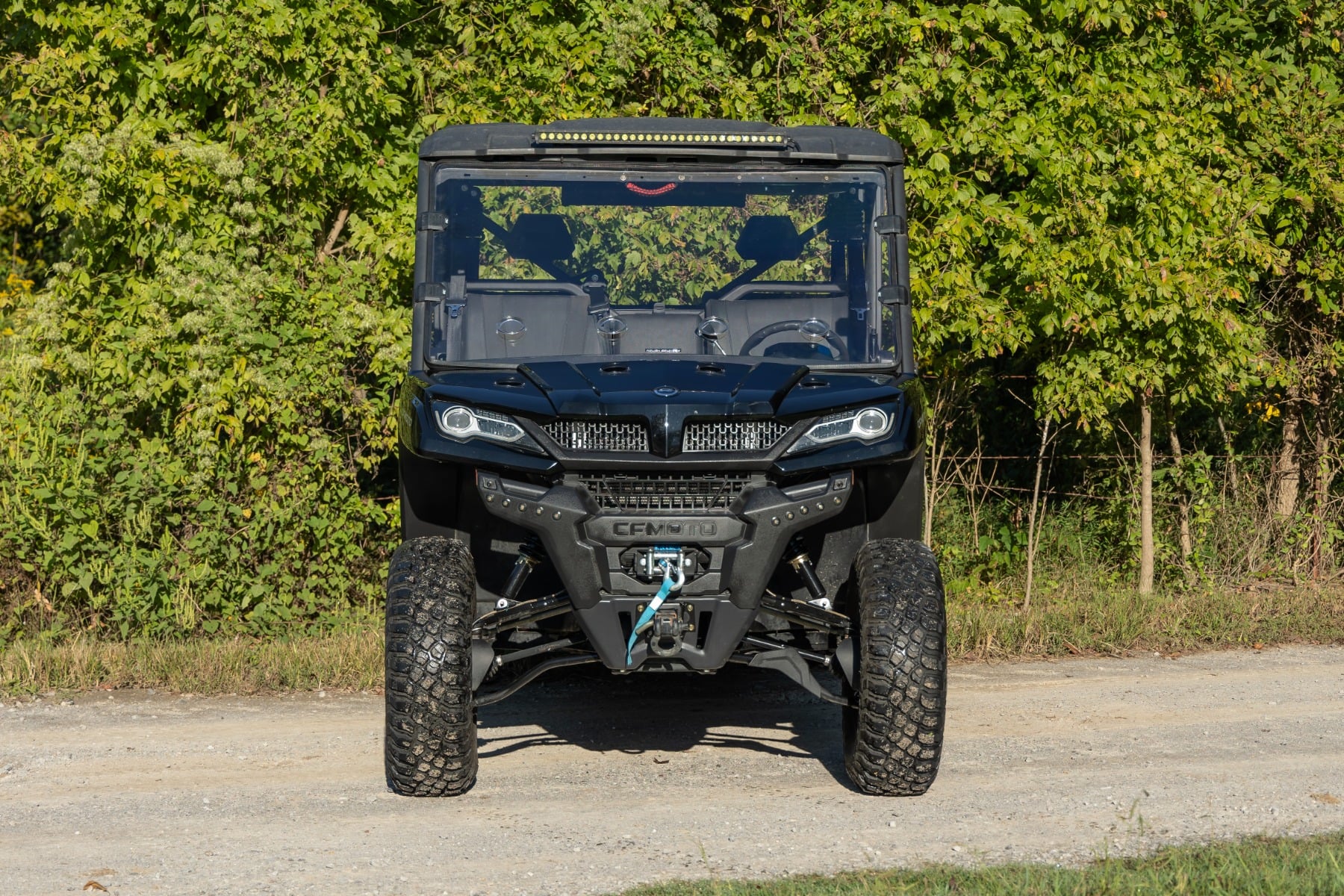 Rough Country Vented Full Windshield Scratch Resistant CFMOTO UFORCE 1000
