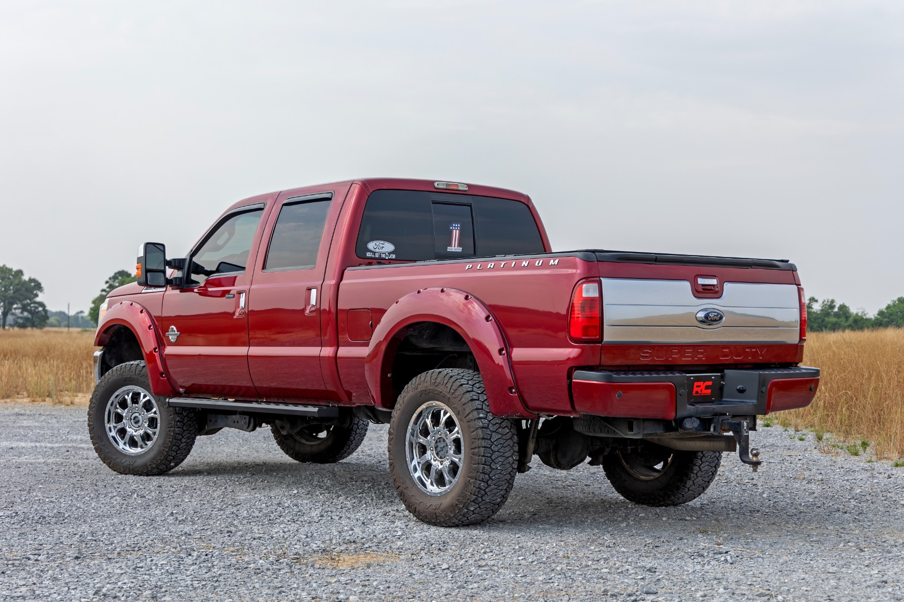 Rough Country BA2 Running Boards Side Step Bars Ford F-250/F-350 Super Duty (99-16)