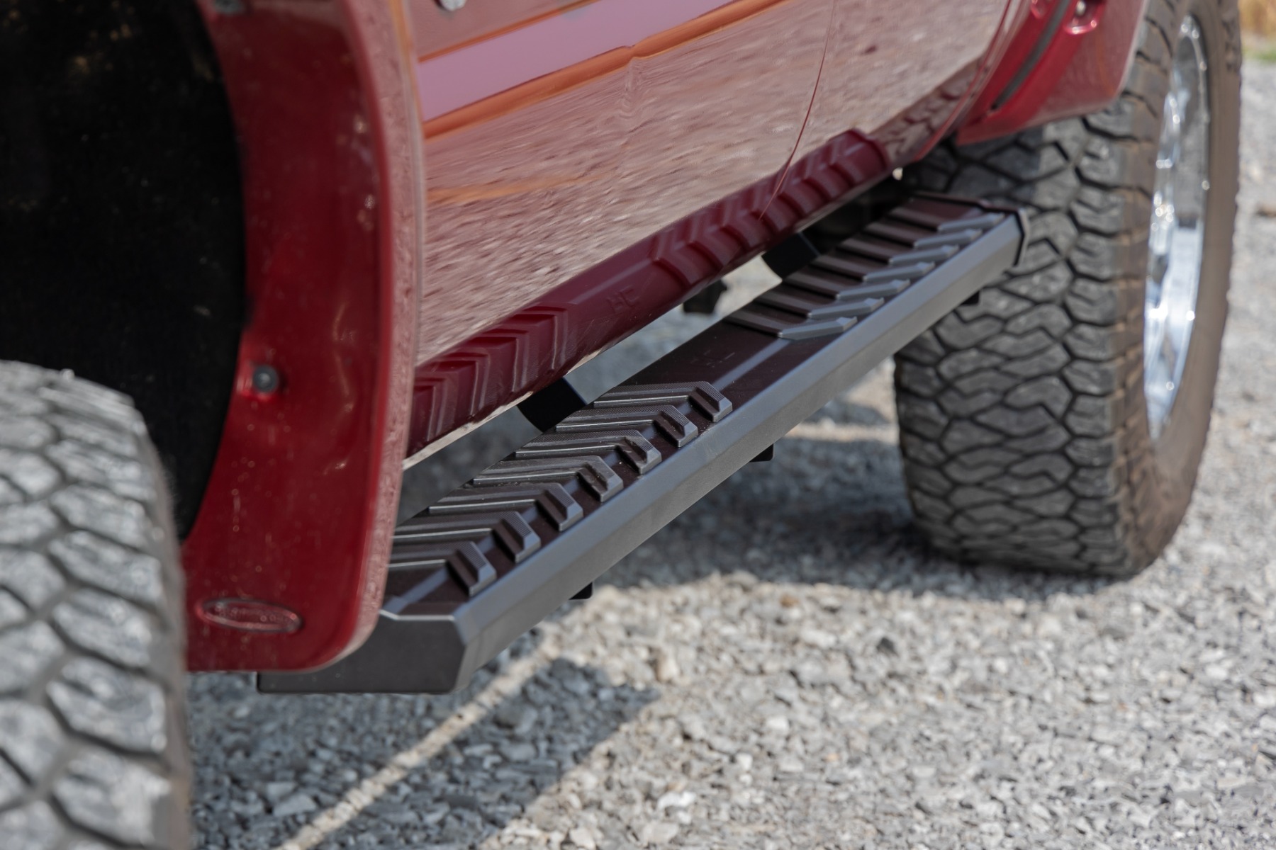 Rough Country BA2 Running Boards Side Step Bars Ford F-250/F-350 Super Duty (99-16)