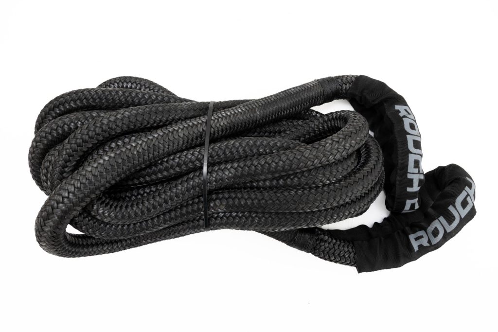 Rough Country Kinetic Recovery Rope 1″x30′ 30K lb Capacity