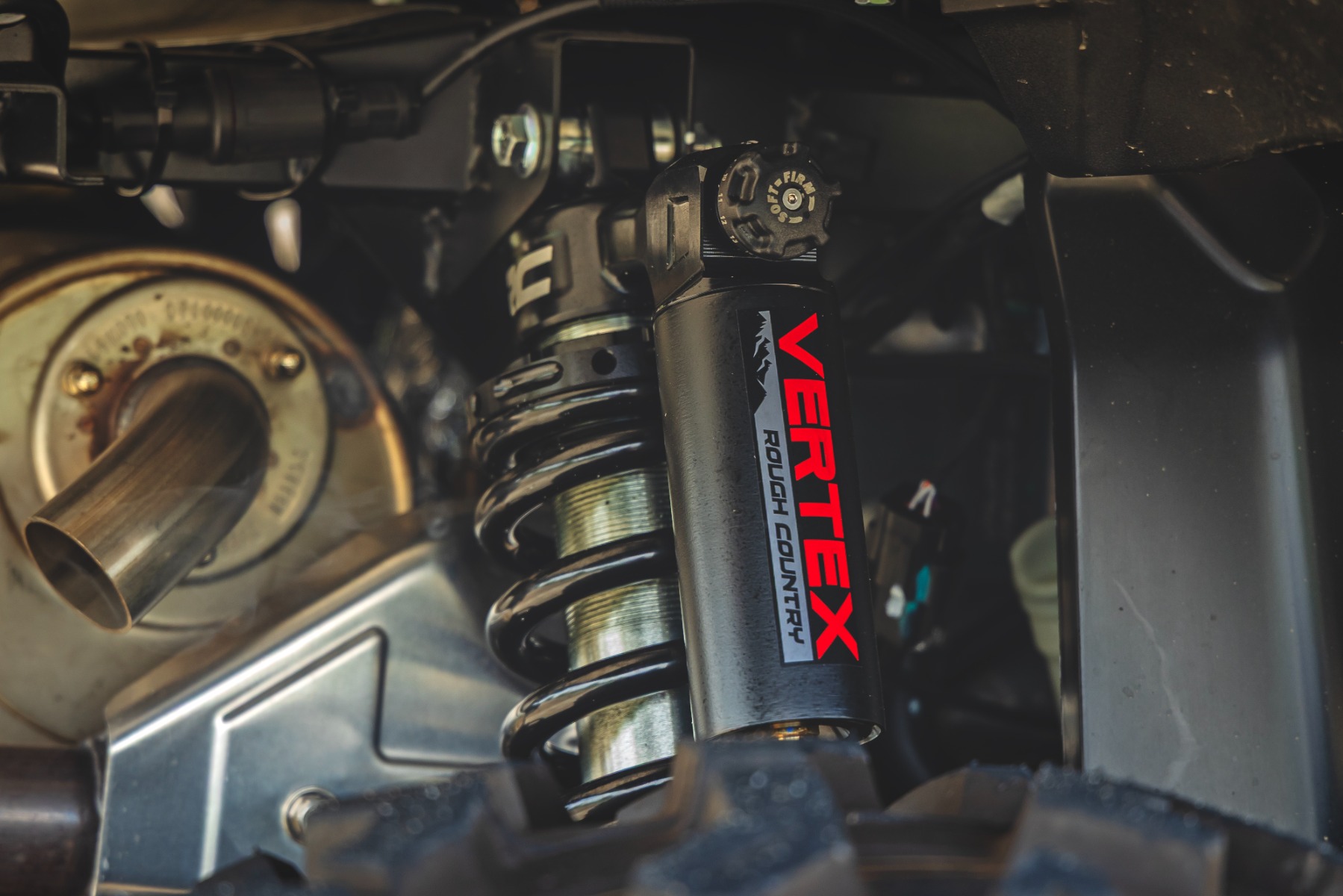 Rough Country Vertex Rear Coil Over Shock Pair Adjustable CFMOTO UFORCE 1000/1000XL