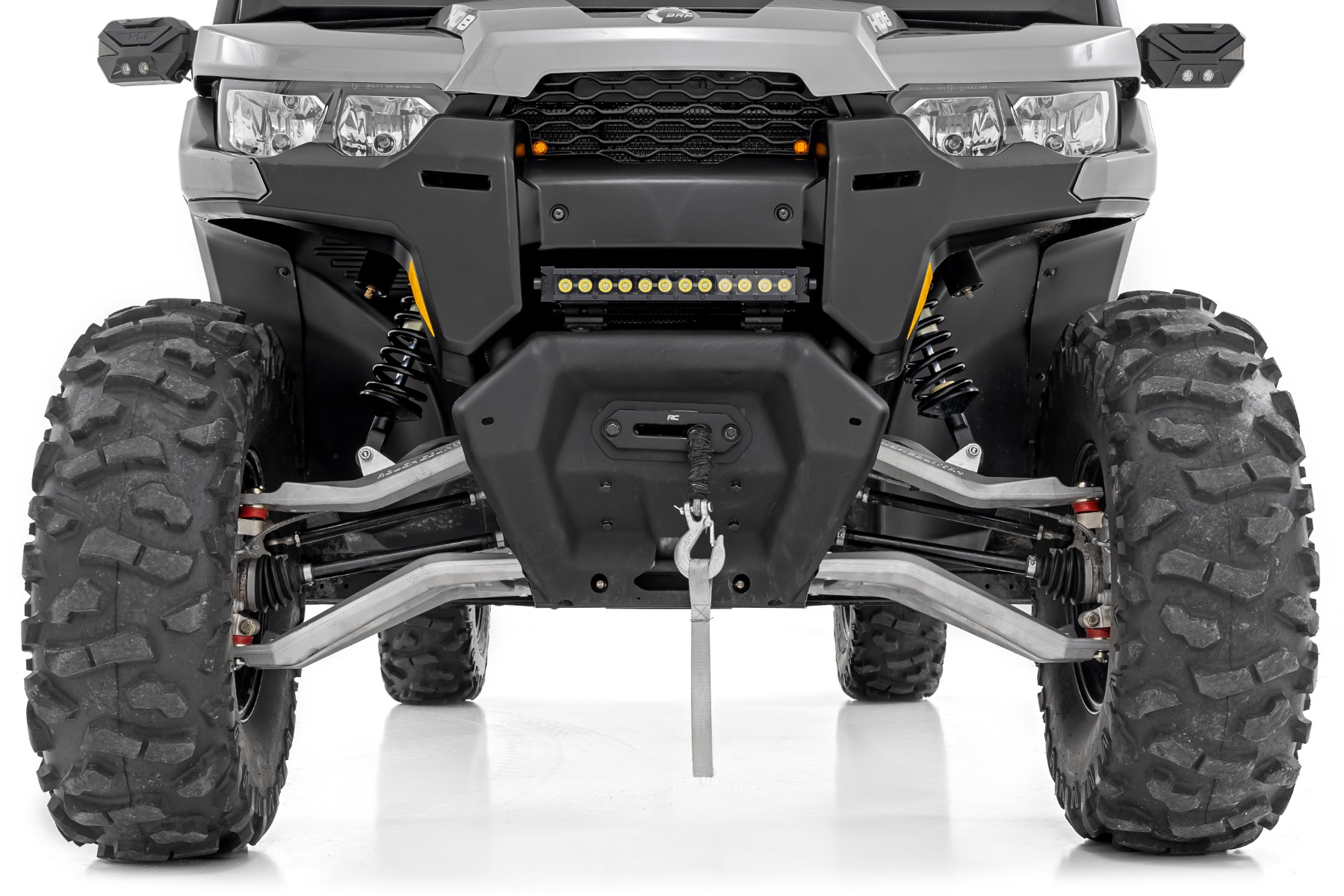 Rough Country Aluminum Control Arms High Clearance w/ 2″ Forward Offset Can-Am Defender HD 5/HD 8/HD 9/HD 10