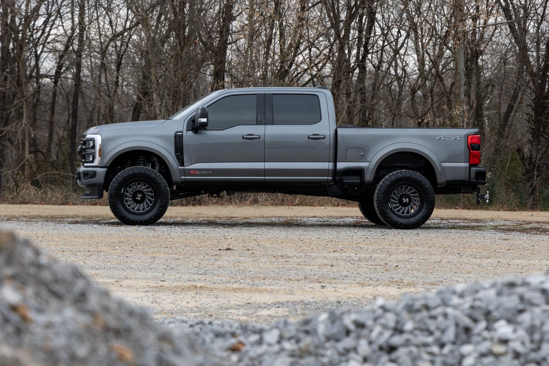 Rough Country Sport Fender Flares Z1 Oxford White Ford F-250/F-350 Super Duty (23-26)