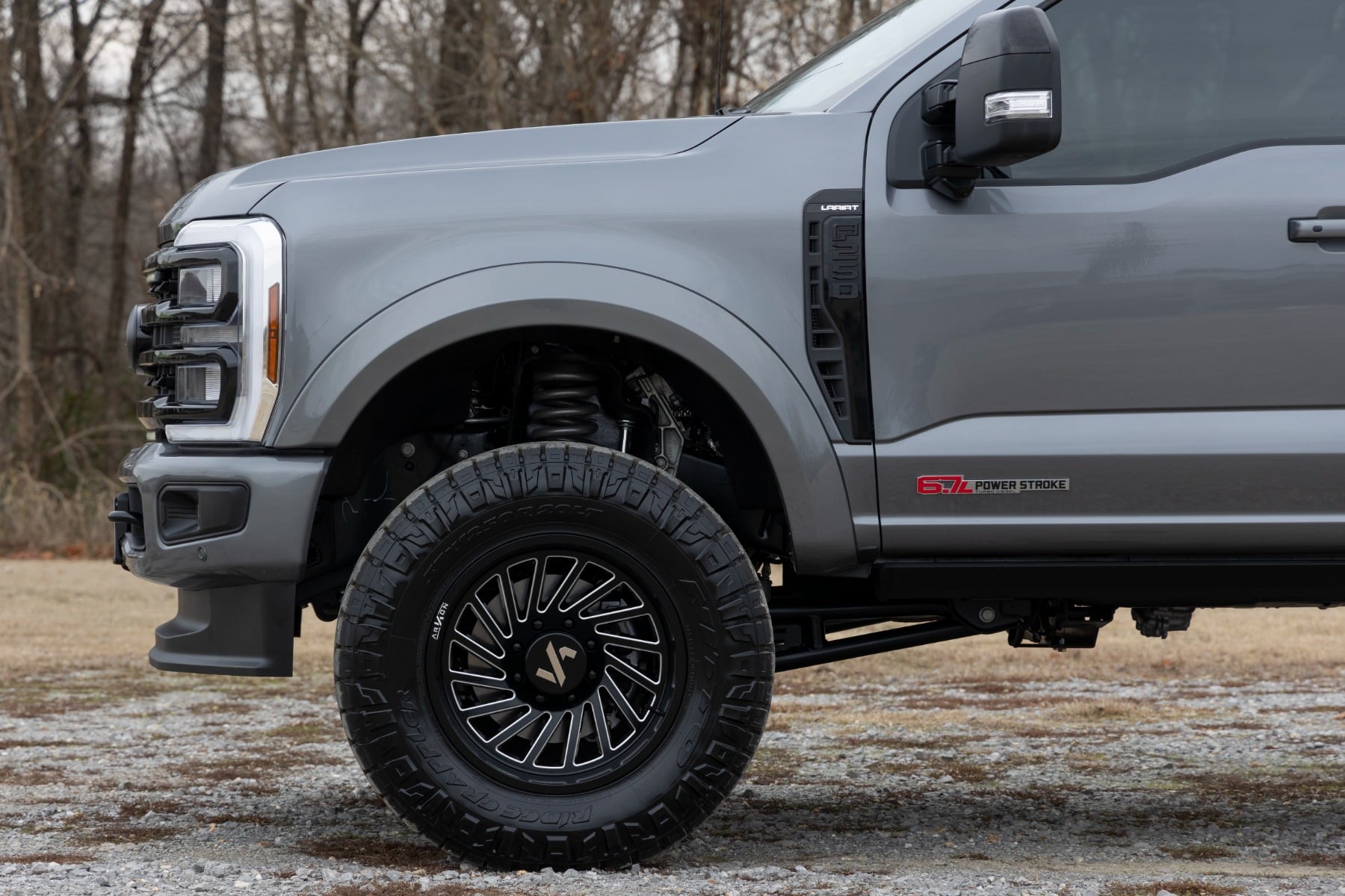 Rough Country Sport Fender Flares E9 Argon Blue Ford F-250/F-350 Super Duty (23-26)