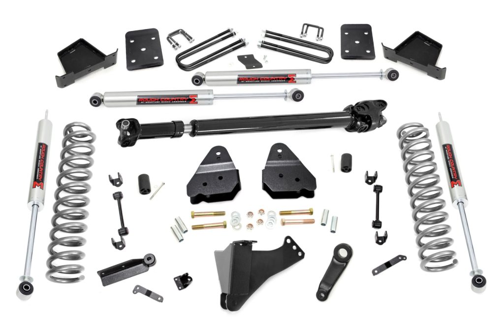 Rough Country 4.5 Inch Lift Kit FR D/S M1 Ford F-250/F-350 Super Duty 4WD (2017-2022)