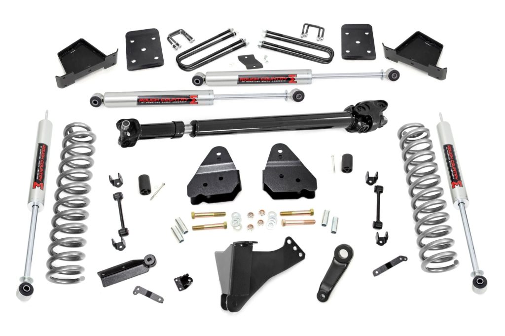 Rough Country 4.5 Inch Lift Kit D/S M1 Ford F-250/F-350 Super Duty 4WD (2017-2022)