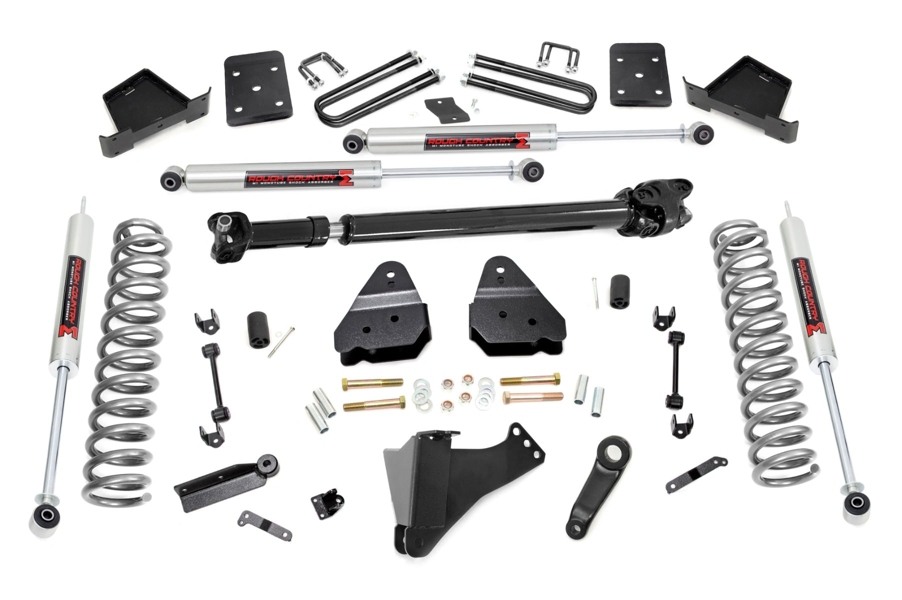 Rough Country 4.5 Inch Lift Kit D/S M1 Ford F-250/F-350 Super Duty 4WD (2017-2022)