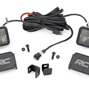 Rough Country LED Light Kit Ditch Mount 2β³ Spectrum Pair Spot Toyota Tundra (22-26)