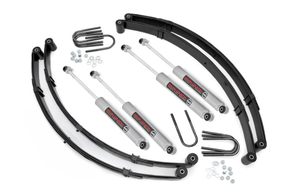 Rough Country 4 Inch Lift Kit Toyota Land Cruiser FJ40 4WD (1964-1980)