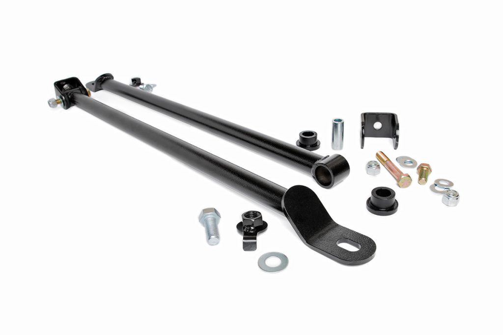 Rough Country Kicker Bar Kit 4-6 Inch Lift Ford F-150 4WD (2015-2020)