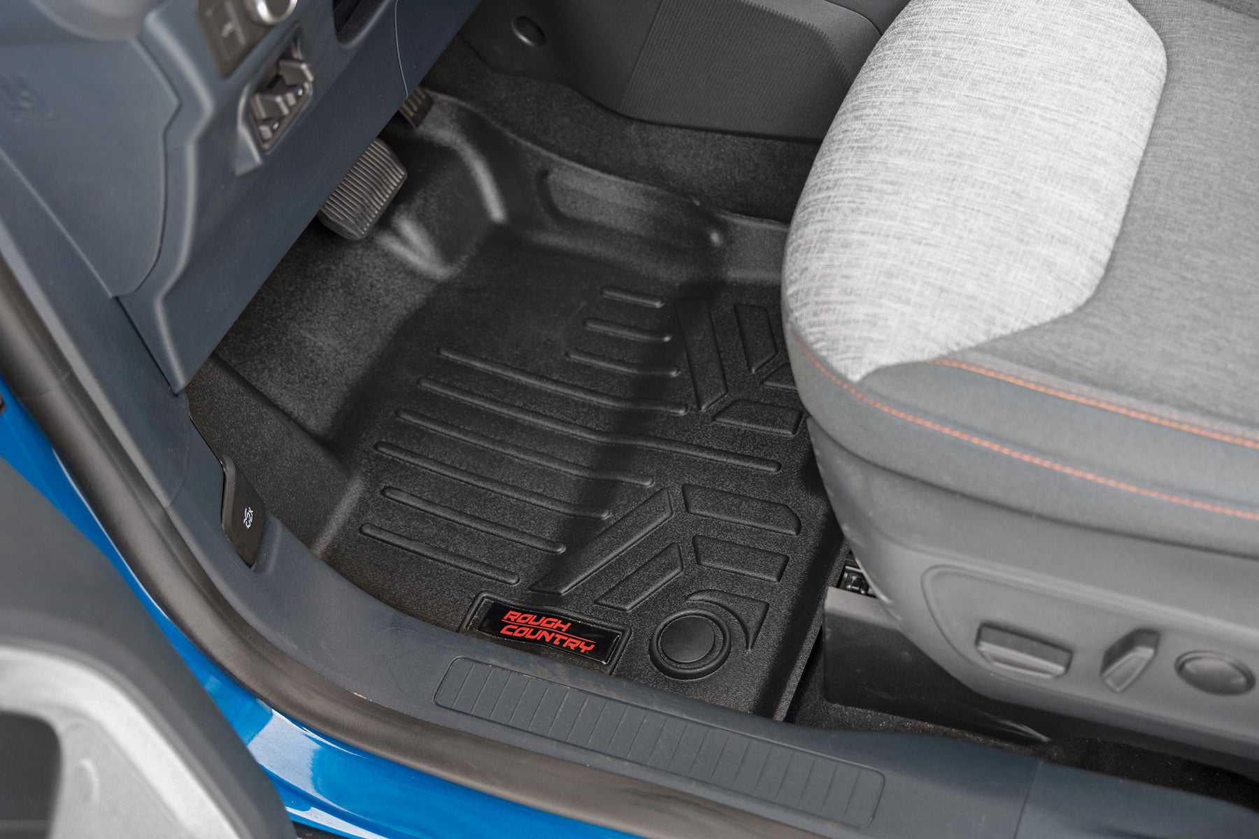 Rough Country Floor Mats Front and Rear Ford Maverick 2WD/4WD (2022-2026)