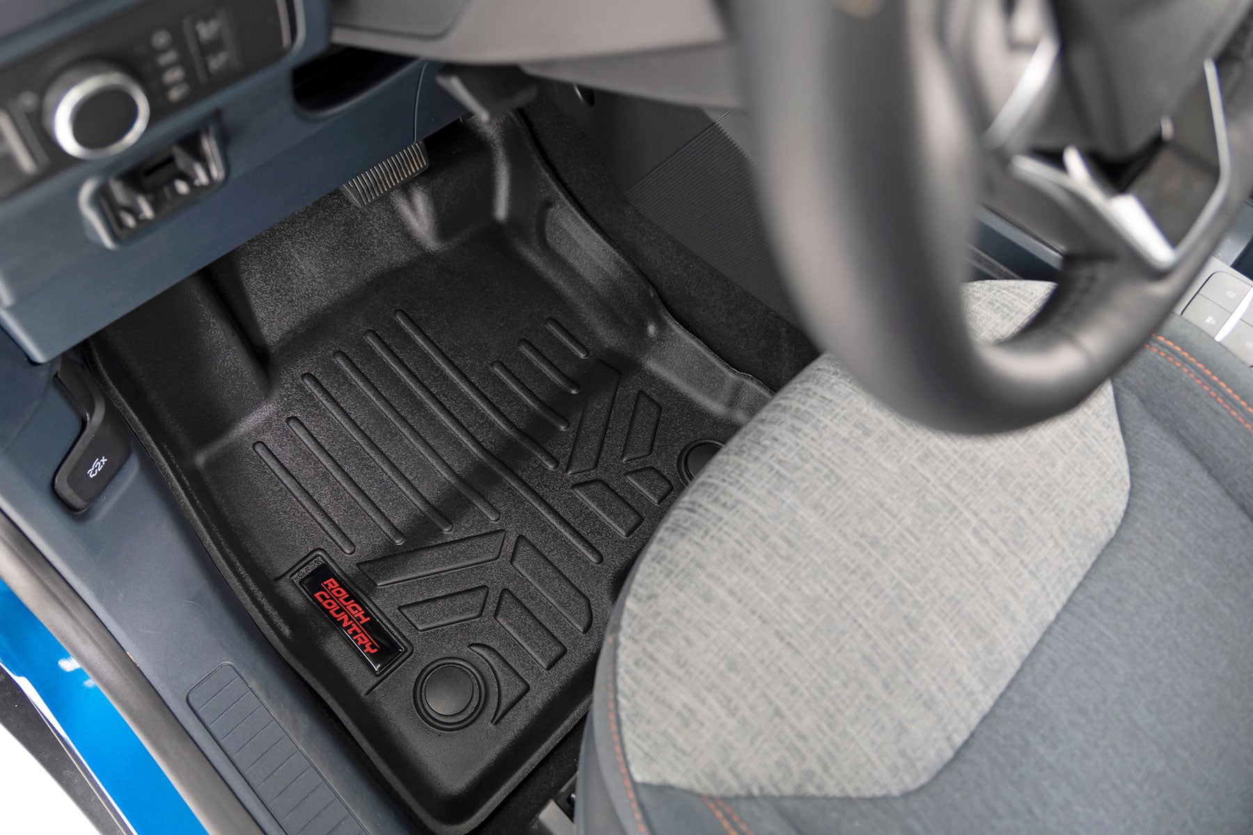 Rough Country Floor Mats Front and Rear Ford Maverick 2WD/4WD (2022-2026)