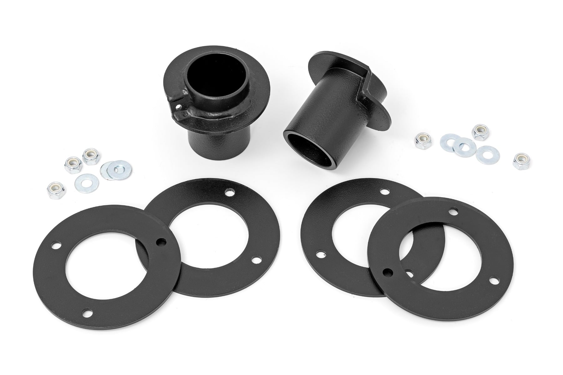 Rough Country 3/4 Inch Front Leveling Kit Lowers Rear 1.5 Inches Ford F-150 Lightning (22-26)