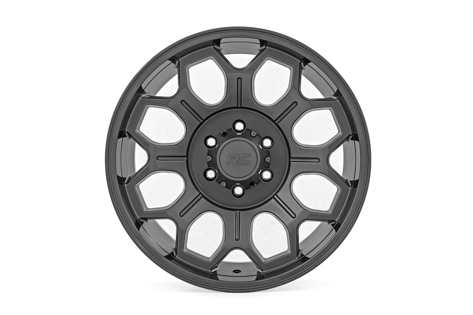Rough Country 77 Series Wheel One-Piece Gunmetal Gray 20x9 6x135 0mm