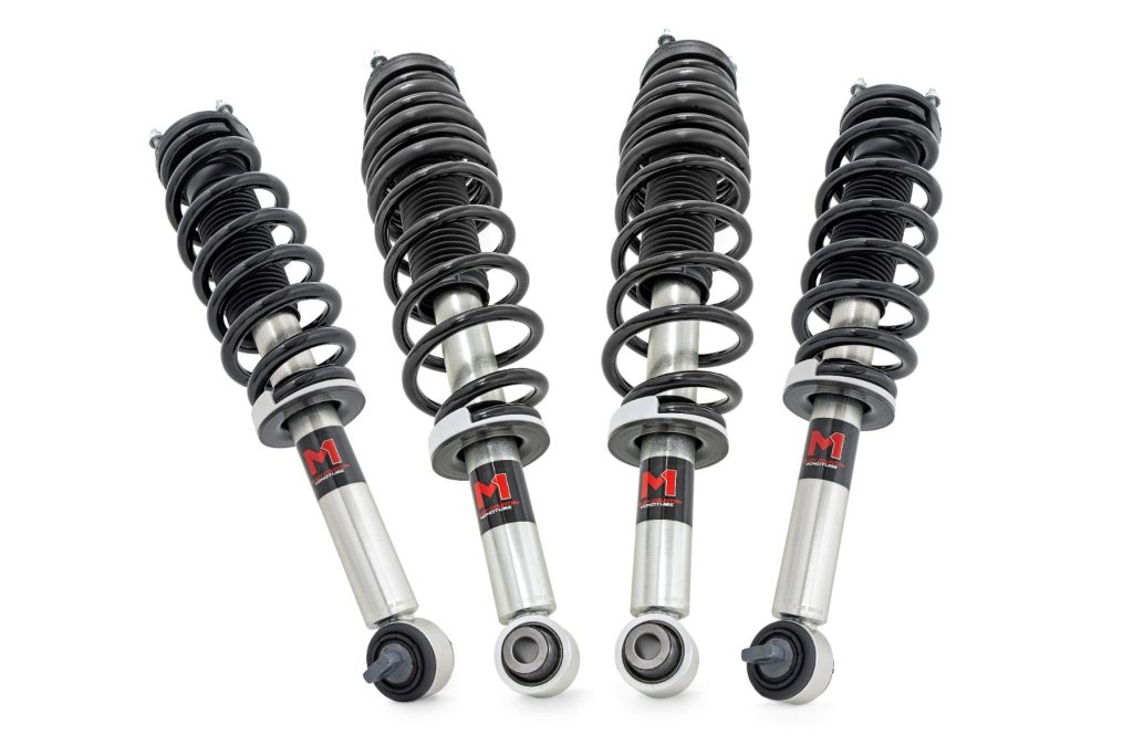 Rough Country 2 Inch Lift Kit M1 Lifted Struts Ford Bronco 4WD (2021-2026)