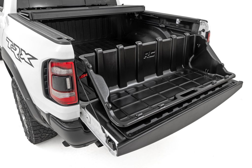 Rough Country Truck Bed Cargo Storage Box Easy Access 56ΓÇ¥ Wide Fits Full-Sized Trucks