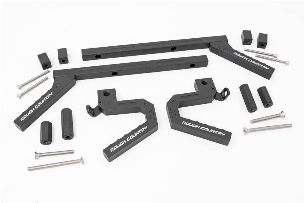 Rough Country Grab Handles Alum FR & RR Jeep Wrangler JK/Wrangler Unlimited (07-18)