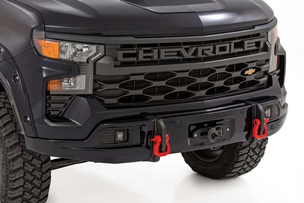 Rough Country Bumper Cover GB8 Mosaic Black Chevy Silverado 1500 2WD/4WD (2023-2026)