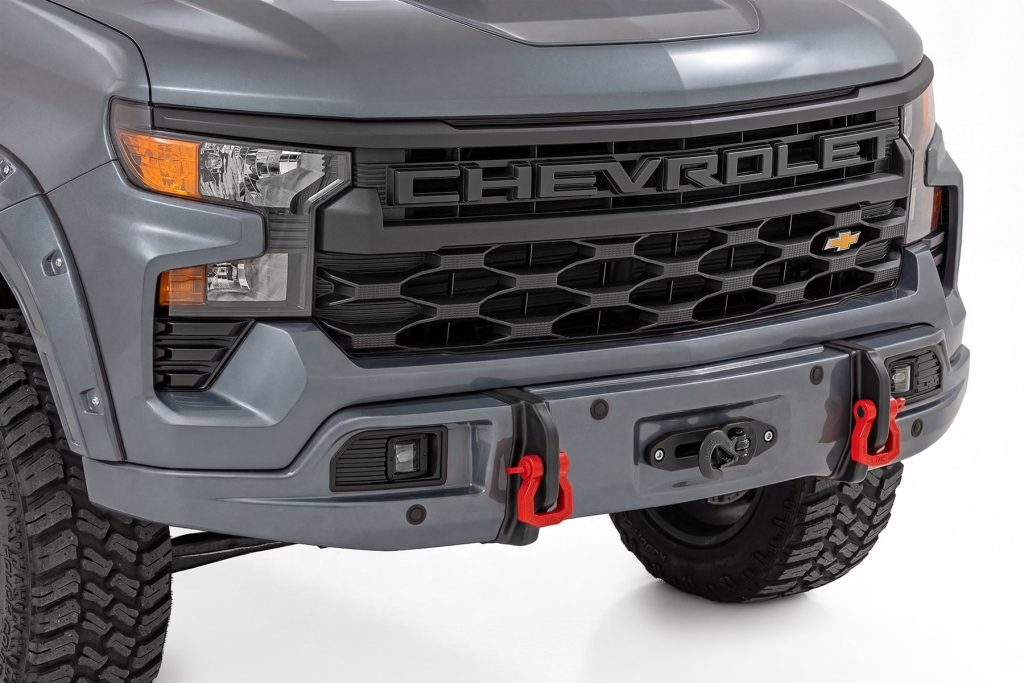 Rough Country Bumper Cover GXD Sterling Grey Metallic Chevy Silverado 1500 (23-26)