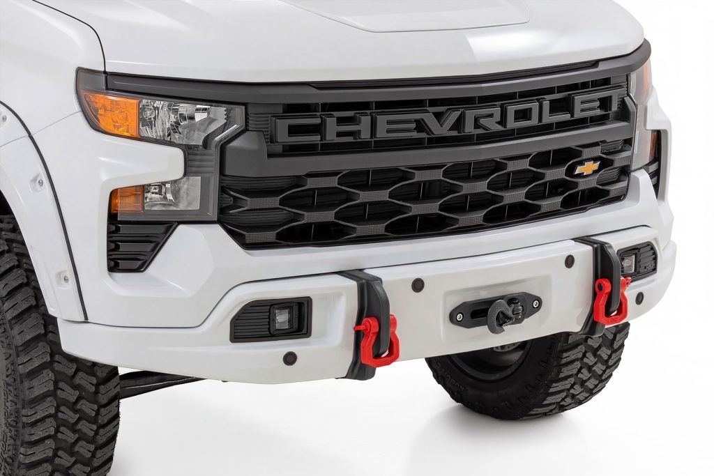 Rough Country Bumper Cover GAZ Summit White Chevy Silverado 1500 2WD/4WD (2023-2026)
